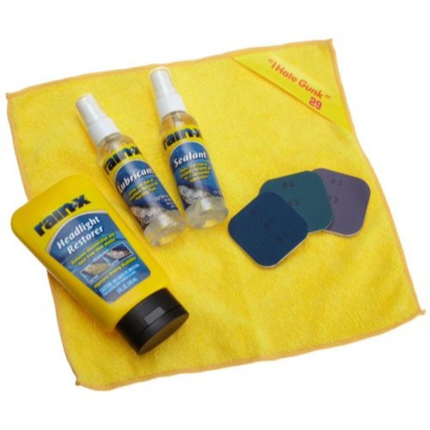 RAIN X - RAIN-X HEADLIGHT RESTORE KIT