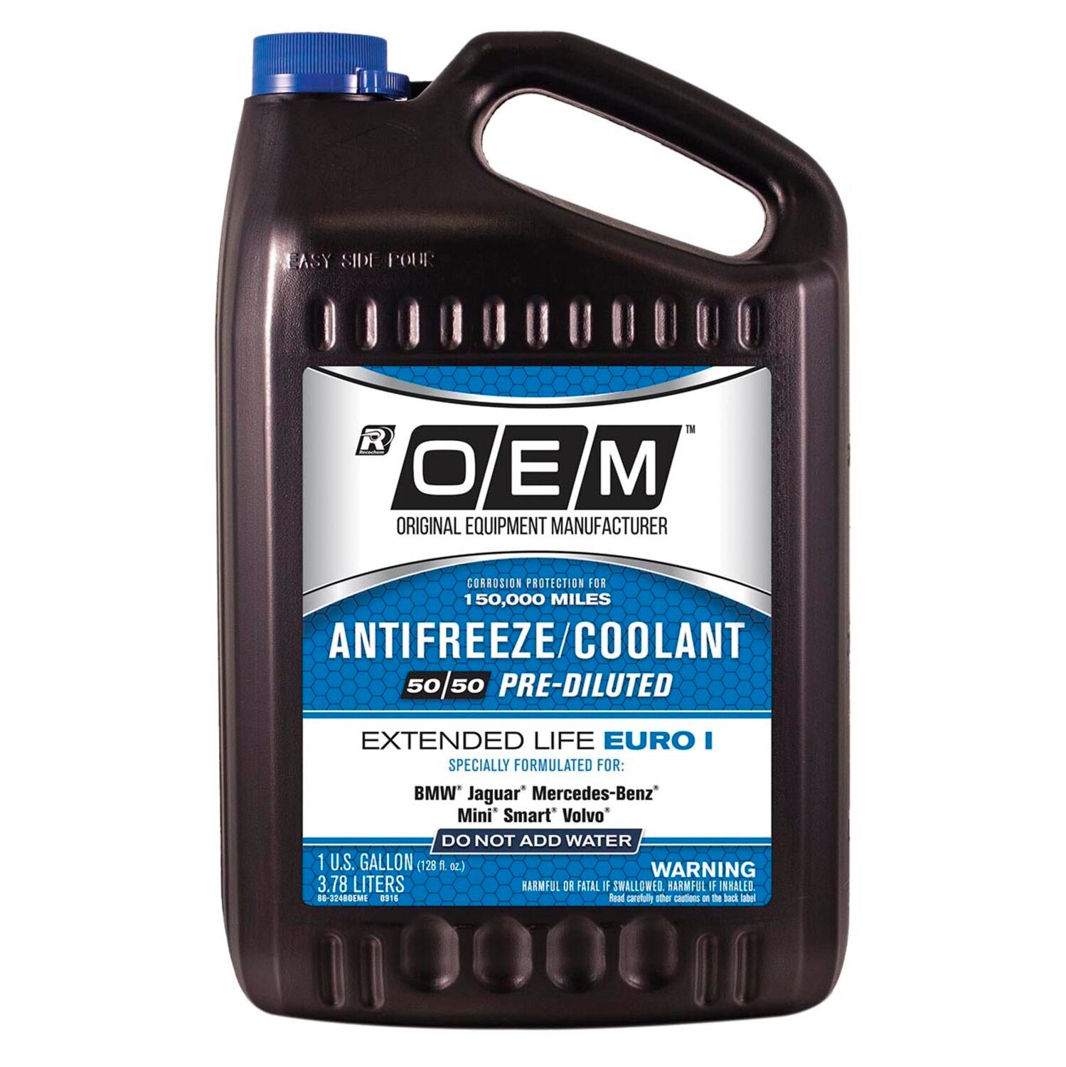 OEM RECOCHEM - EXT LIFE EURO BLUE 50/50 4/GA