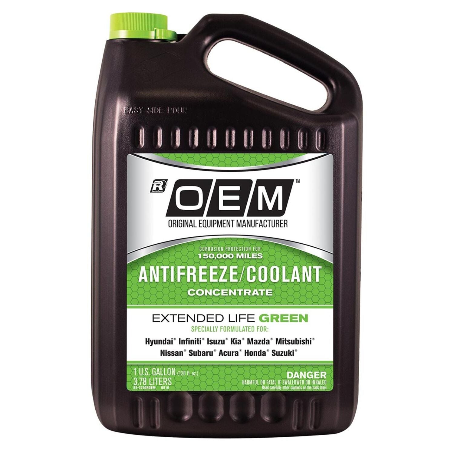 OEM RECOCHEM - EXTENDED LIFE GREEN 4/1GAL