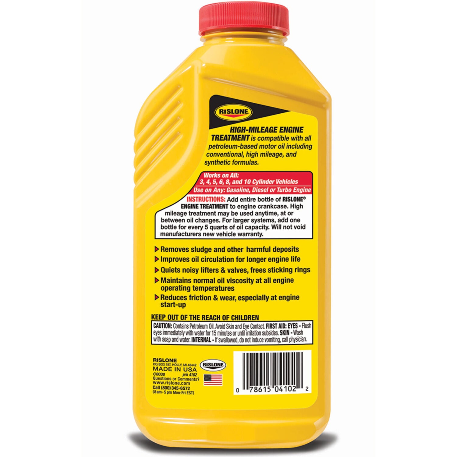 RISLONE - RISLONE ENGINE CONC  5/16.9OZ