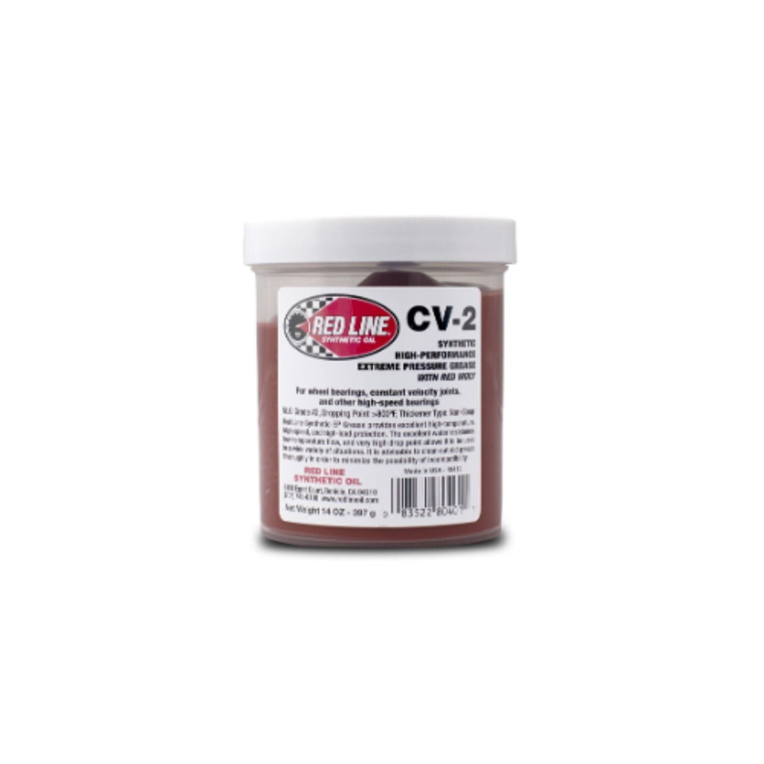 REDLINE - CV-2 GREASE JAR 4/14OZ