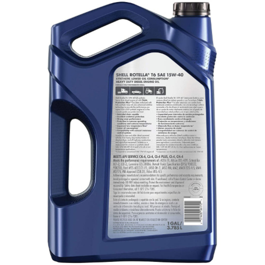 ROTELLA - ROTELLA T6 15W40 CK4 3/1GAL