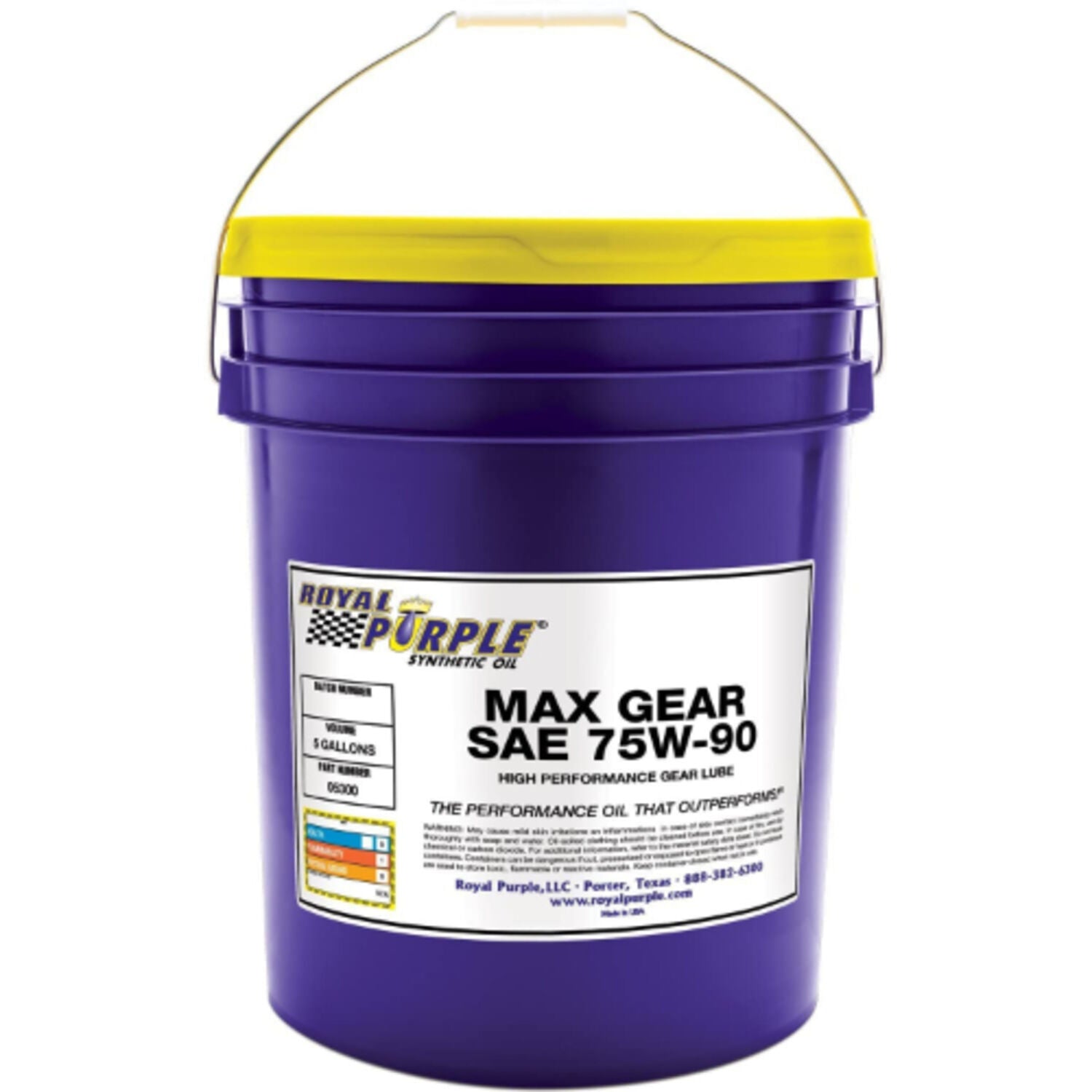 ROYAL PURPLE - ROYAL PURPLE 75W90 GEAR 5 GAL