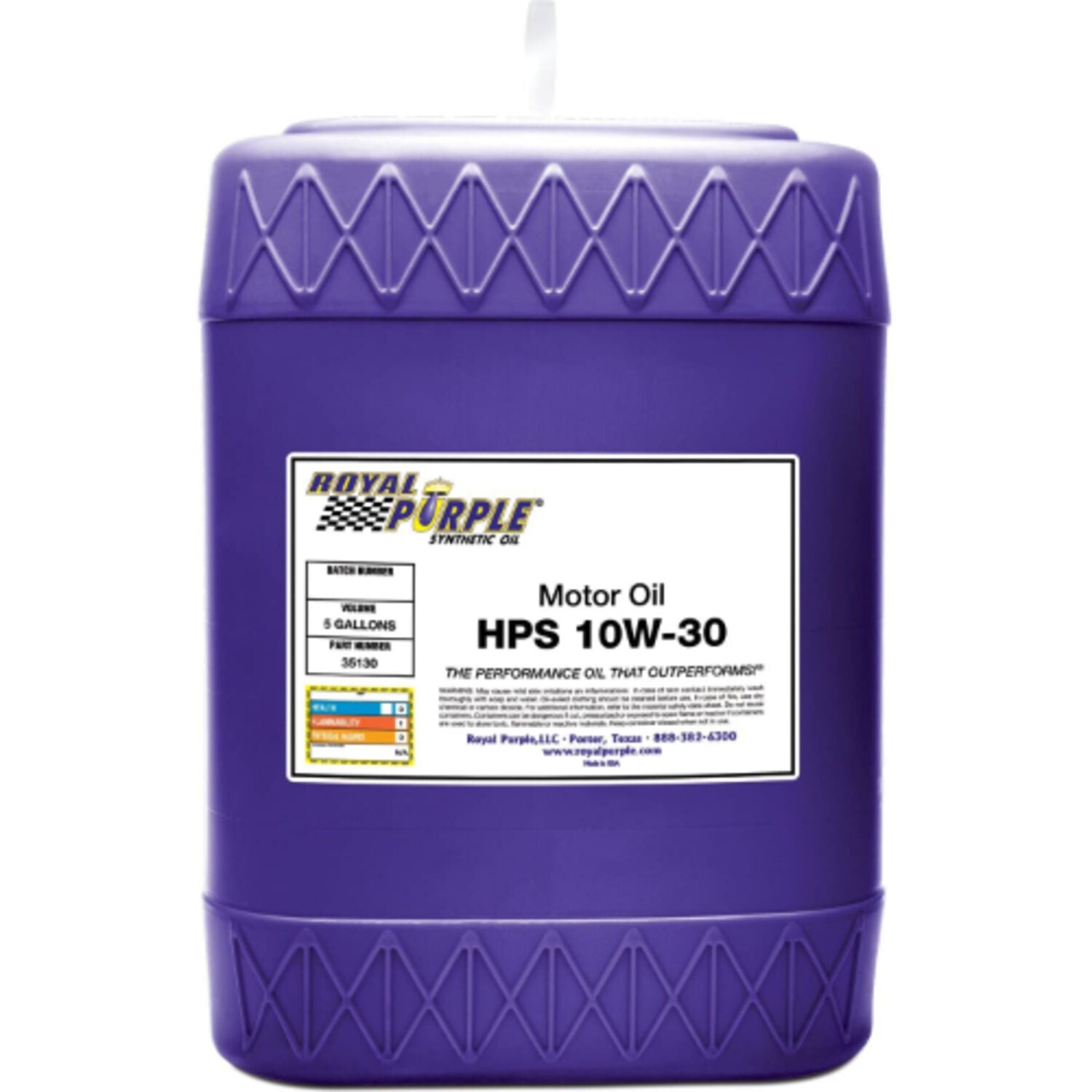 ROYAL PURPLE - ROYAL PURPLE HPS ENG 10W30 5GAL