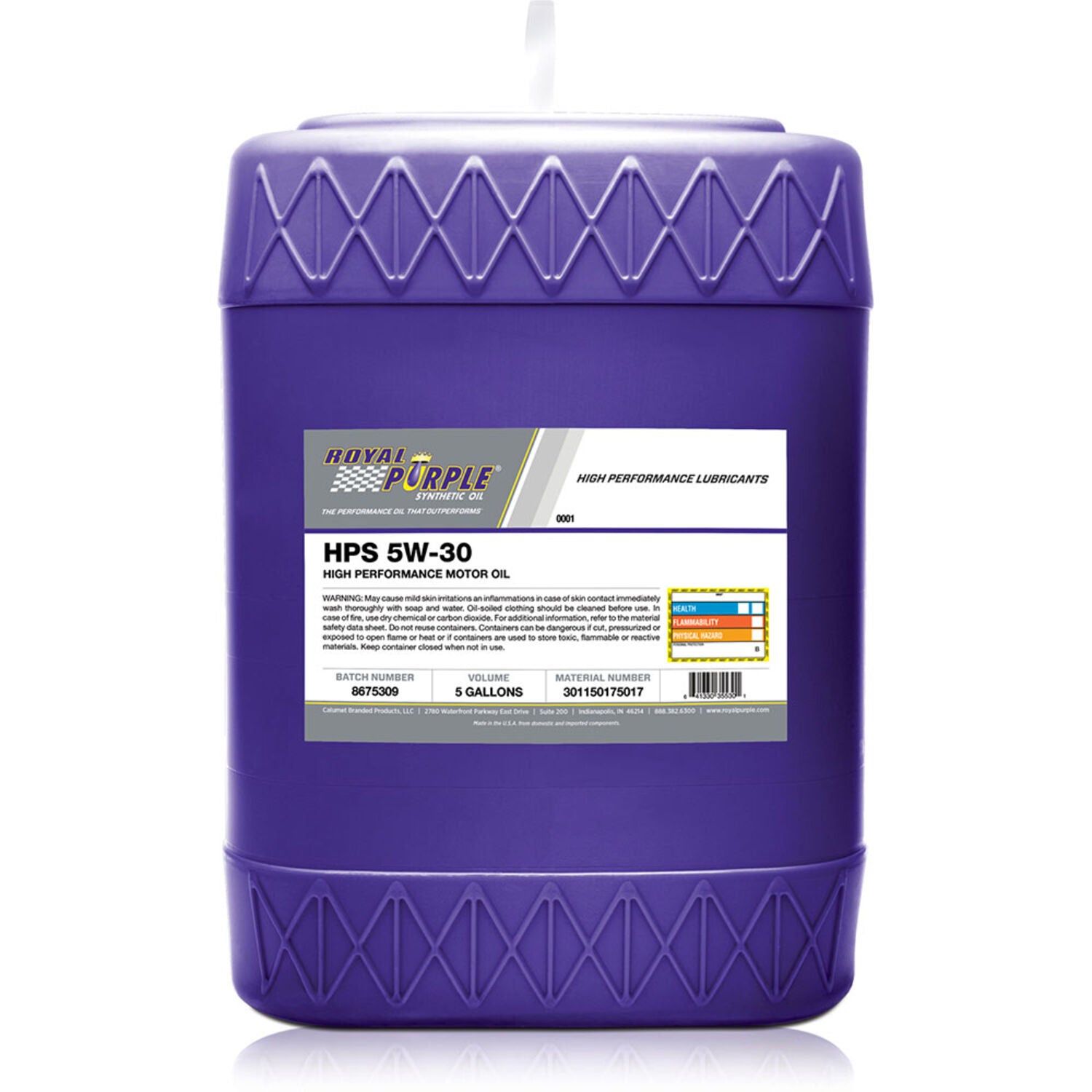 ROYAL PURPLE - ROYAL PURPLE HPS ENG 5W30 5GAL