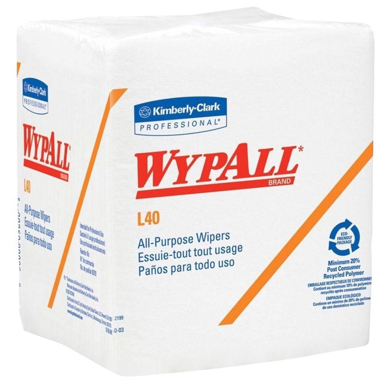 WYPALL - WYPALL L40 1/4 FOLD WHT 18-56CT