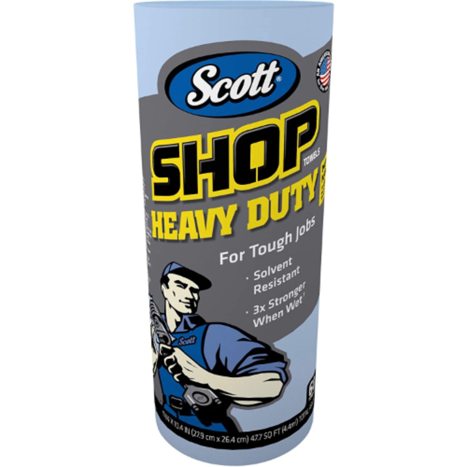 SCOTT - SCOTT HD SHOP TOWEL RL BLU 60CT