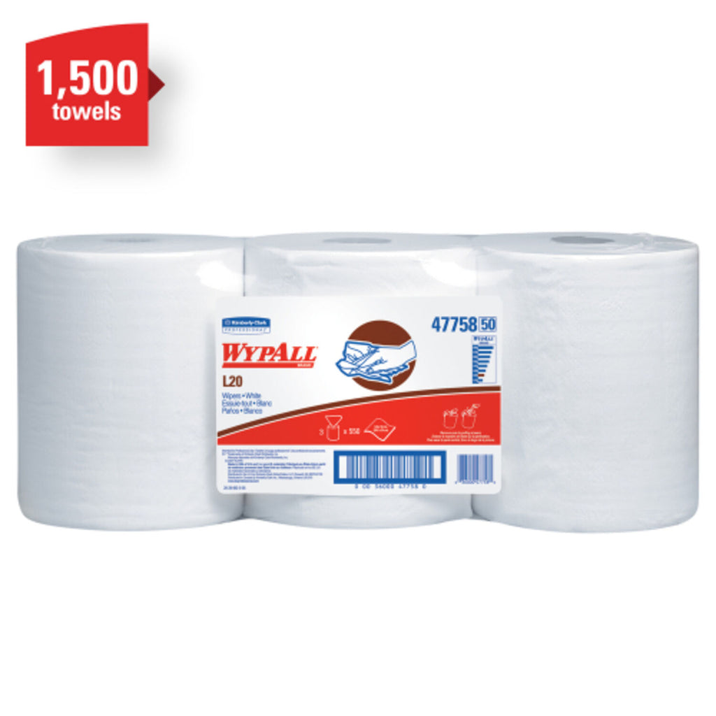 WYPALL - WYPALL L20 LMT PULL TWL WHT 3RL