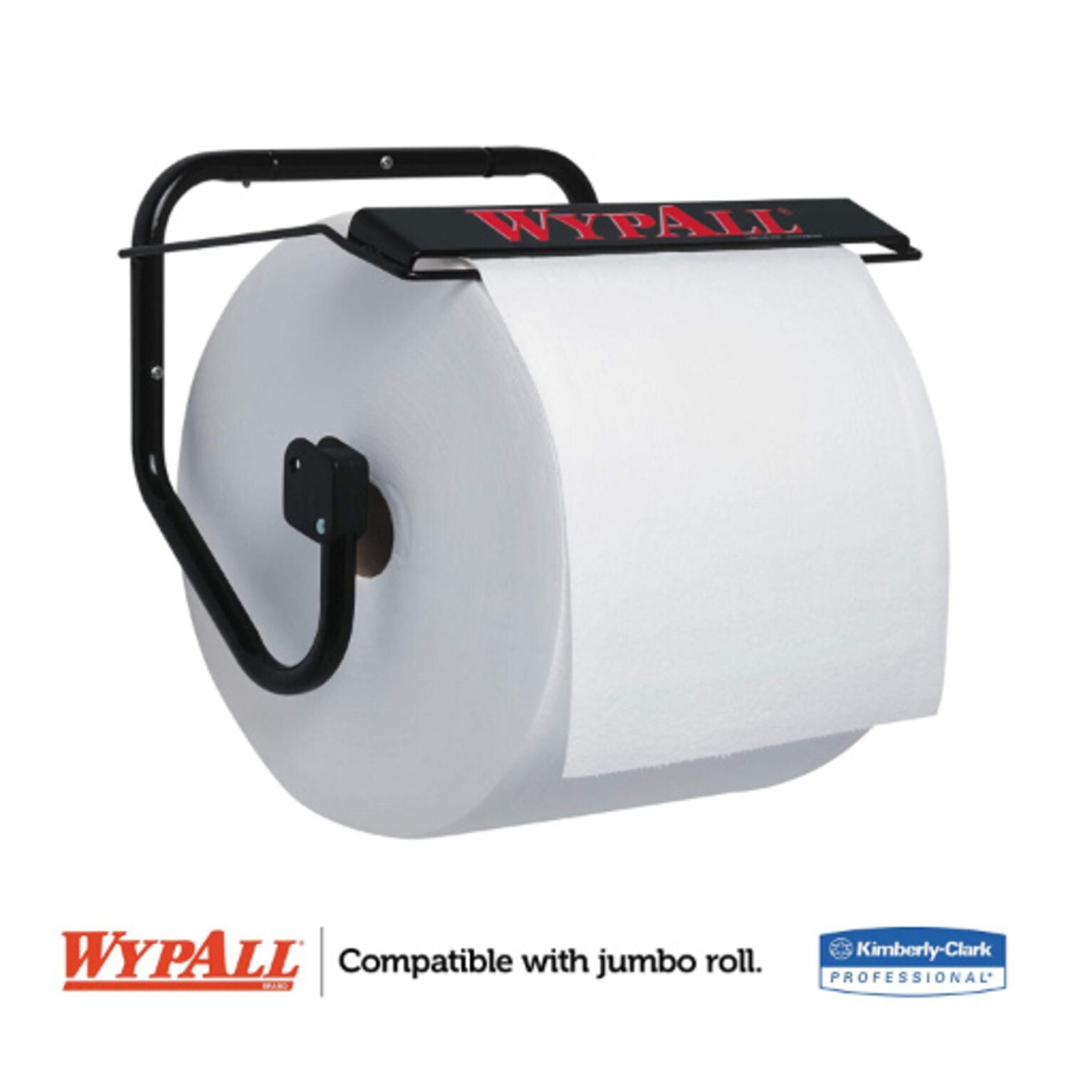 WYPALL - WYPALL JUMBO ROLL DISPENSER BLK