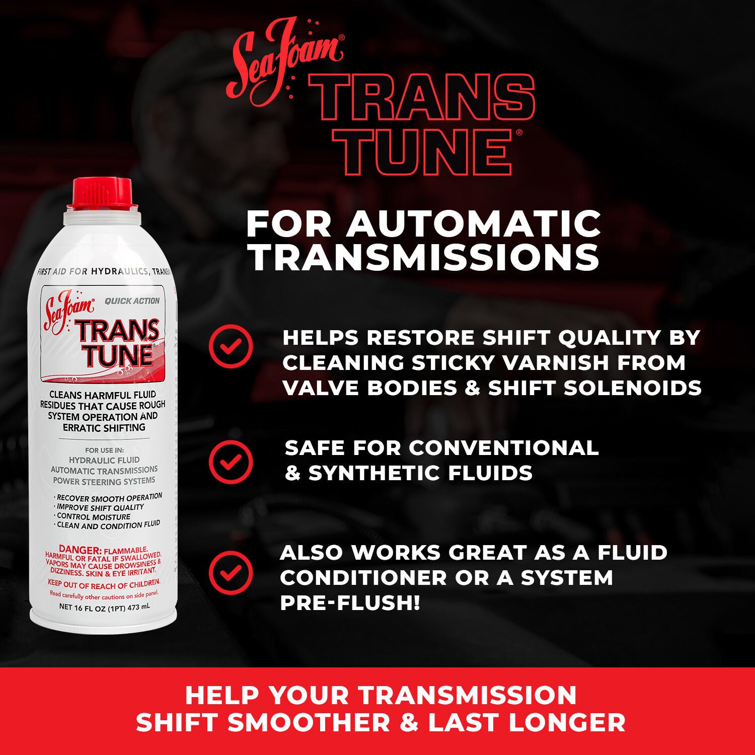 SEAFOAM - SEAFOAM TRANS-TUNE 12/16OZ