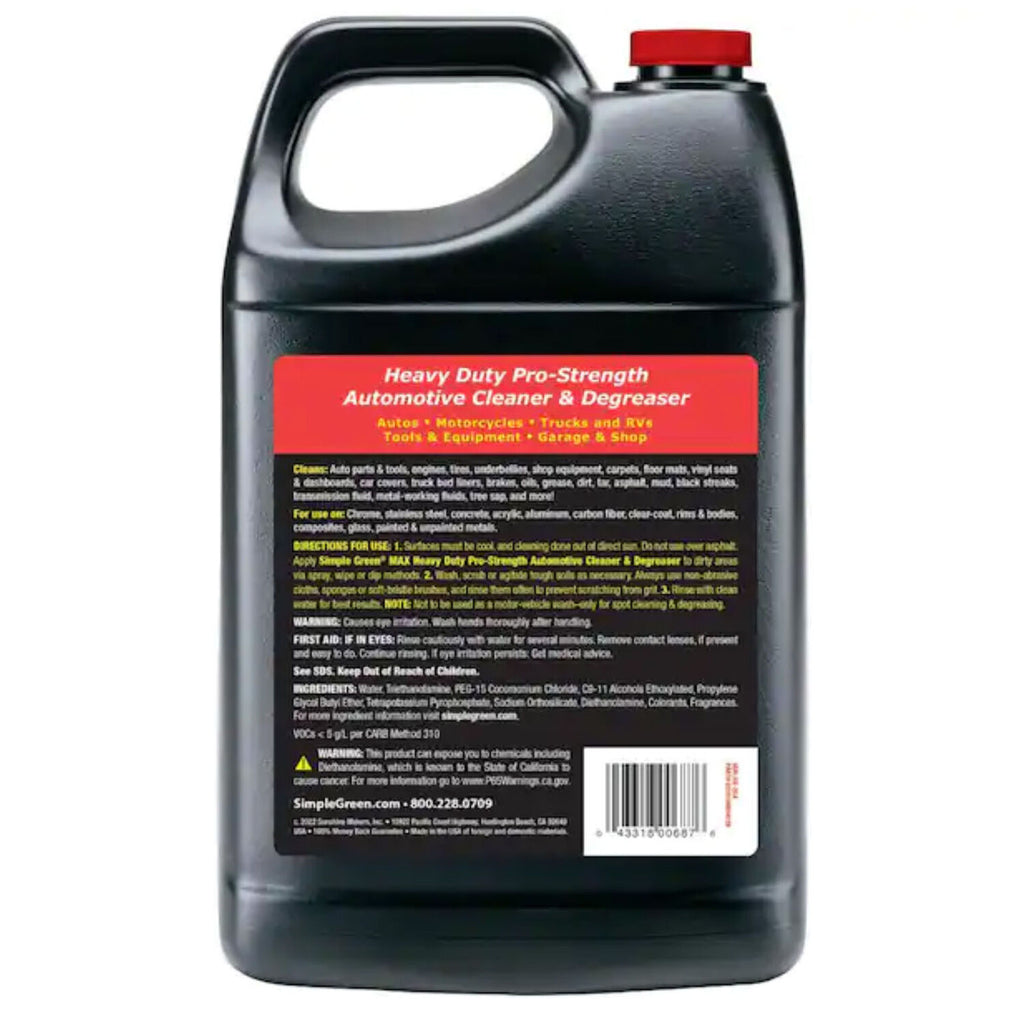 SIMPLE GREEN - SIMP GRN MAX AUTOMOTIVE 6/1GAL