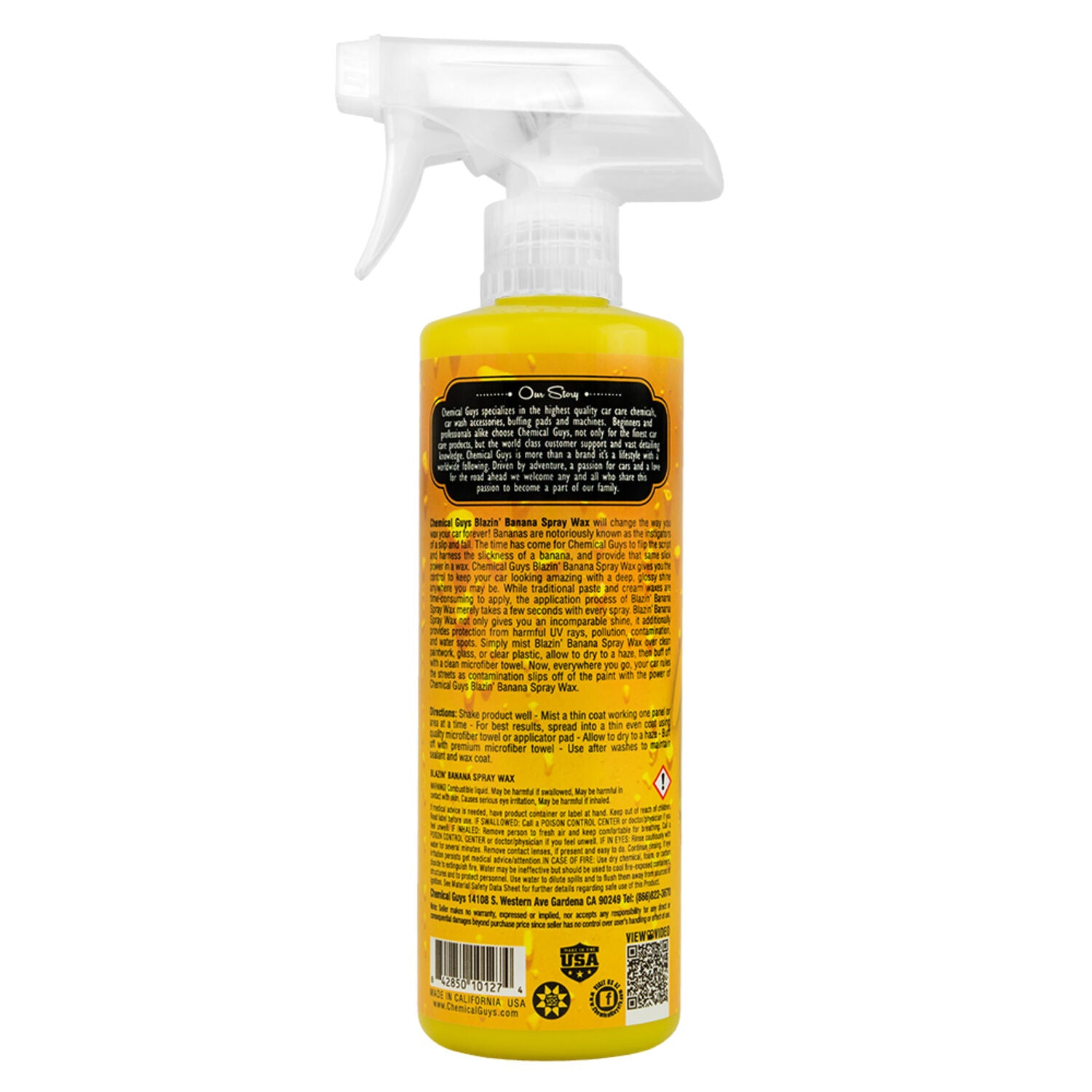 CHEMICAL GUYS - BANANA CARNAUBA SPRAYWAX 6/16OZ