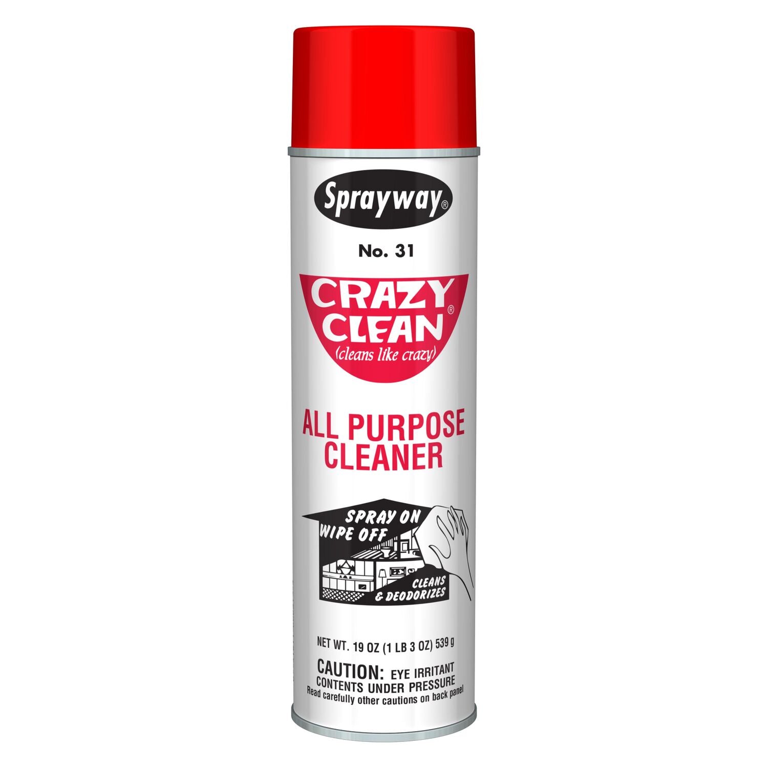 SPRAYWAY - SPRAYWAY CRAZY CLEAN  12/19OZ