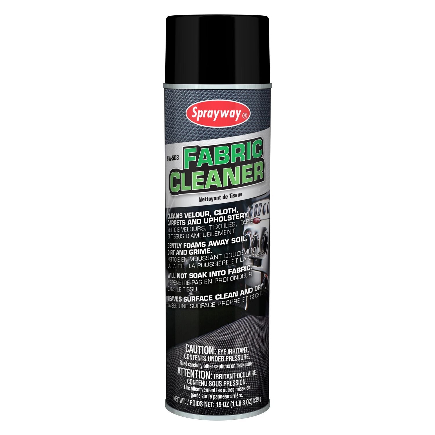 SPRAYWAY - SPRAYWAY FABRIC CLEANR 12/19OZ