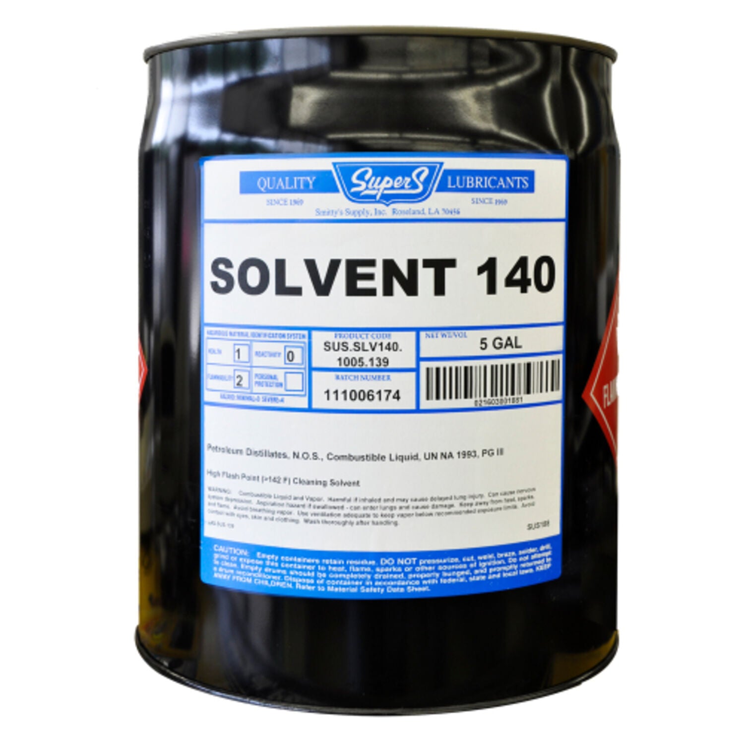 SUPER S - SUPER S SOLVENT 140 5 GAL