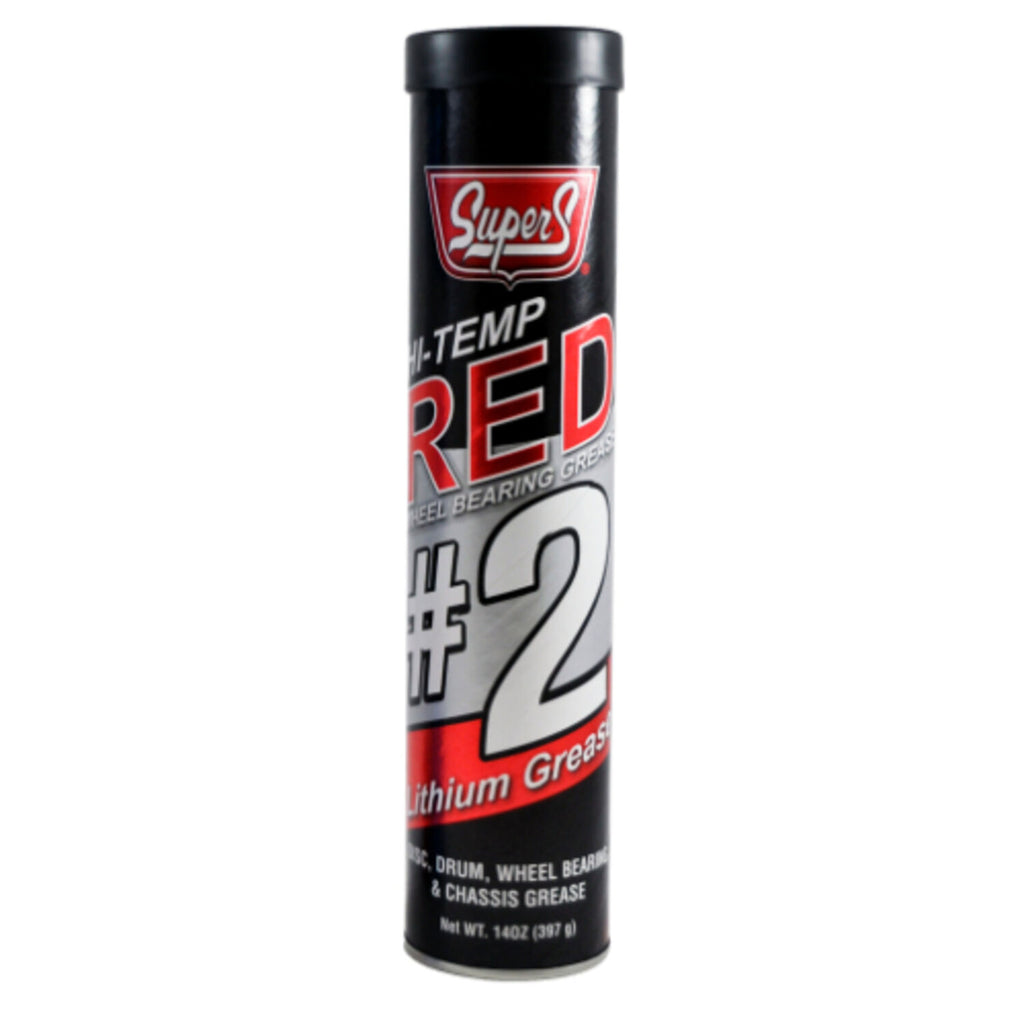 SUPER S - SPRS HITEMP RED GRSE #2 10/14OZ