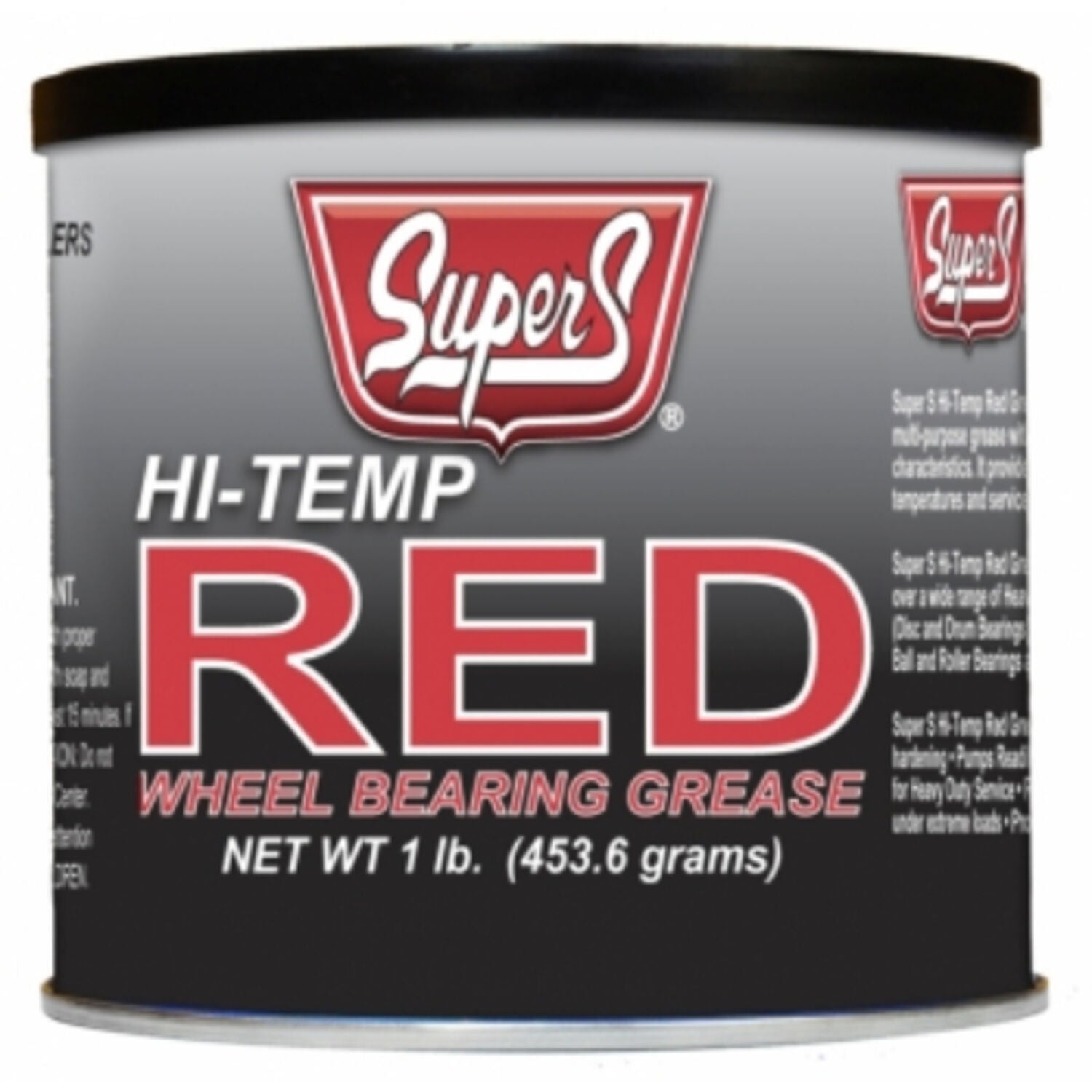 SUPER S - SUPER S HI TEMP RED GREASE 12/1