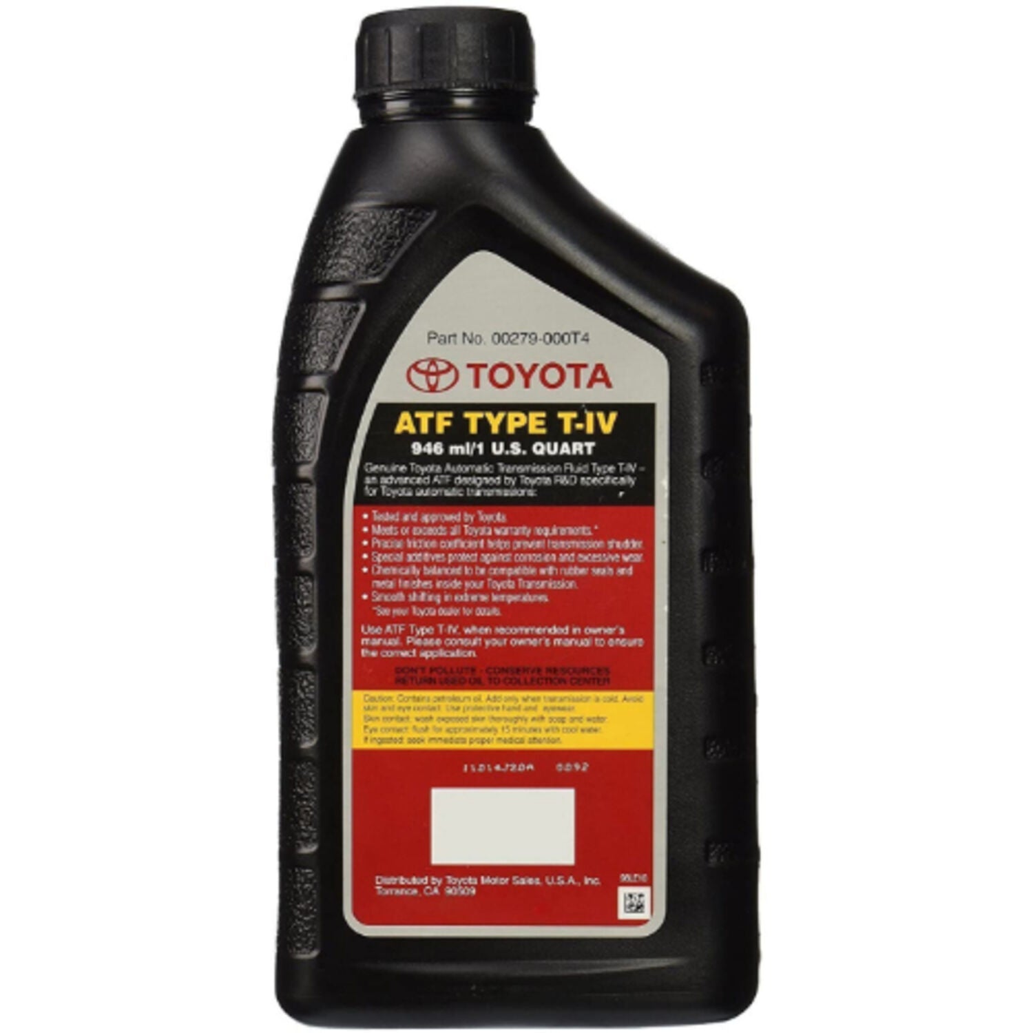 TOYOTA - TOYOTA TRANS FLUID T4 6/1QT