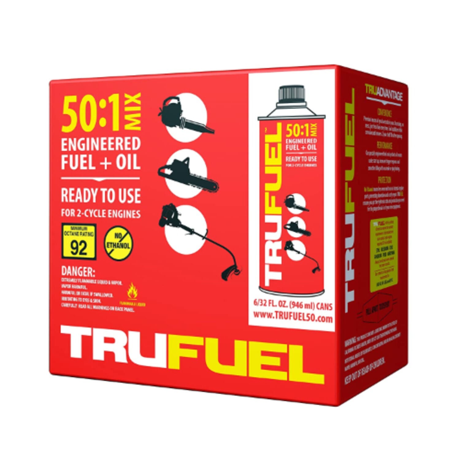 TRUFUEL - TRUFUEL 2 CYC 50:1 PREMX 6/32OZ