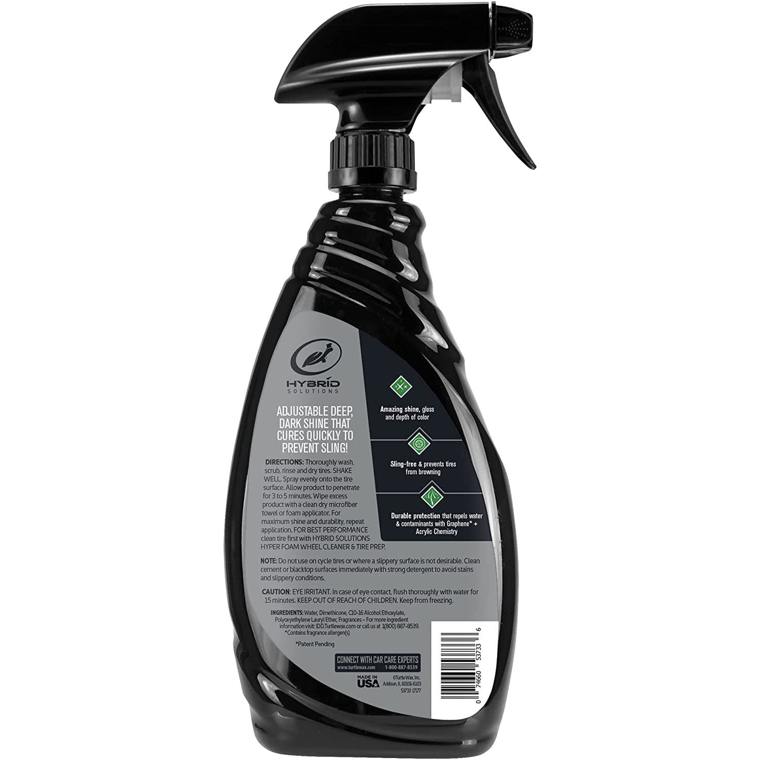 TURTLE WAX - TURT GRPHN ACRYLC TR SHN 6/23OZ
