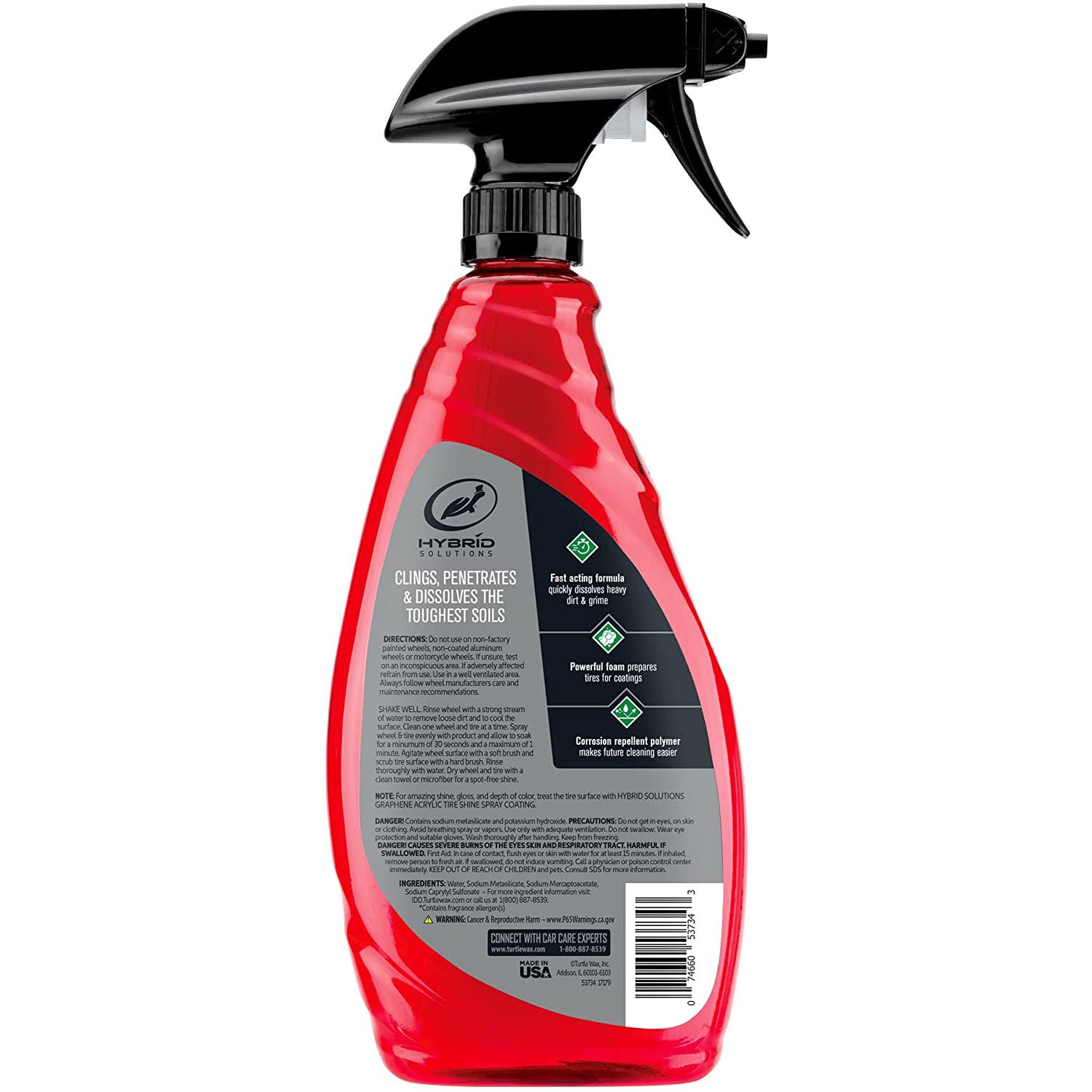 TURTLE WAX - TURT HYPER FOAM WHL CLNR 6/23OZ