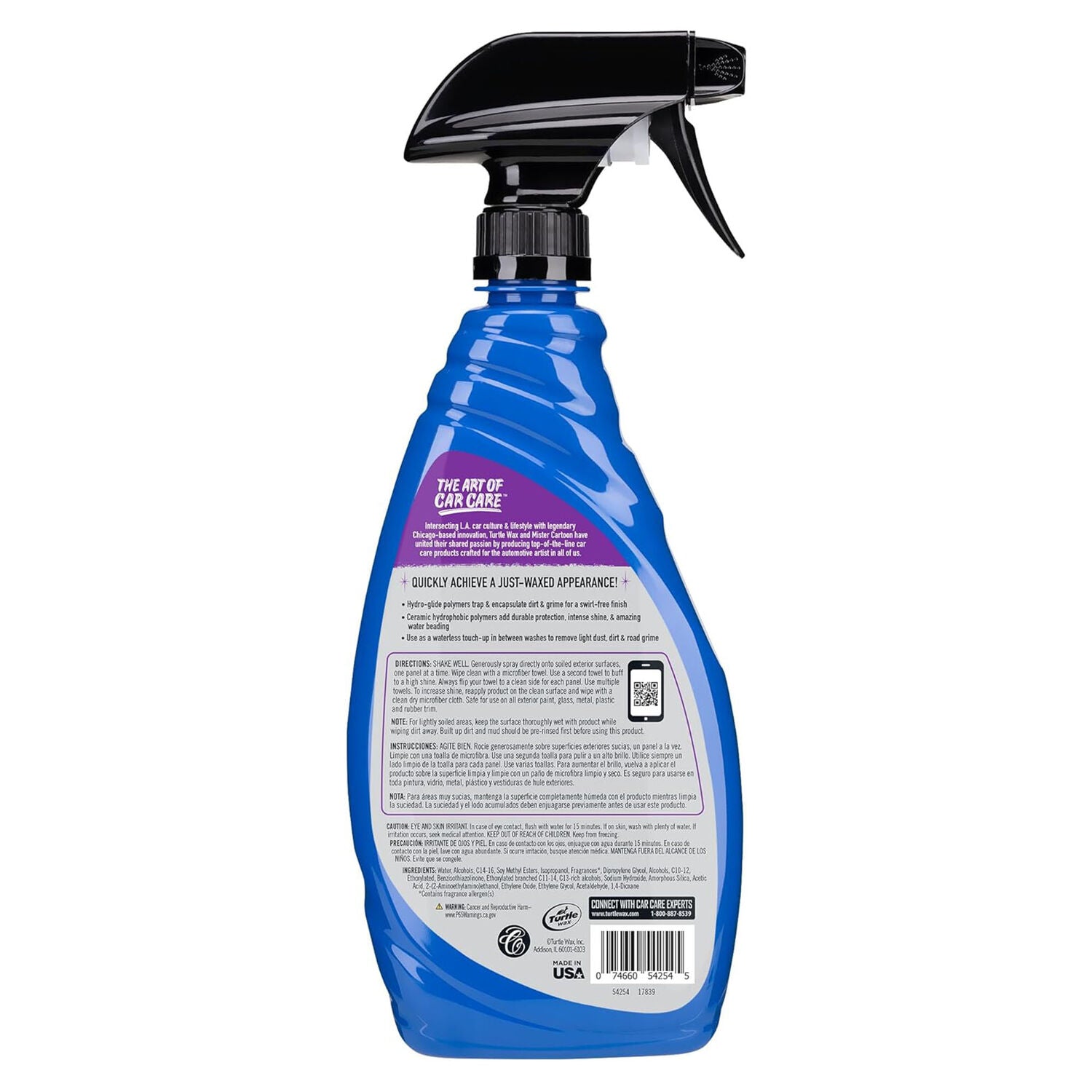 TURTLE WAX - TURTLE WAX M/C QCK DTLR 6/23OZ