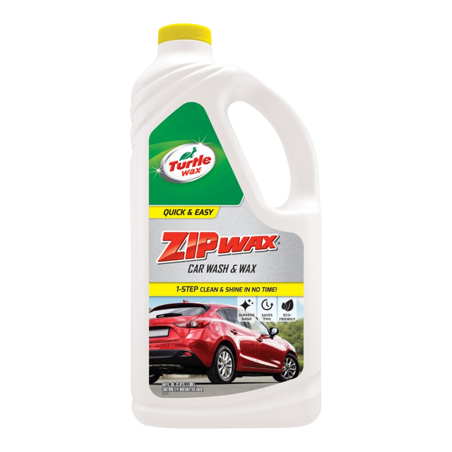 TURTLE WAX - TURTLE ZIP WAX CAR WASH 6/64OZ