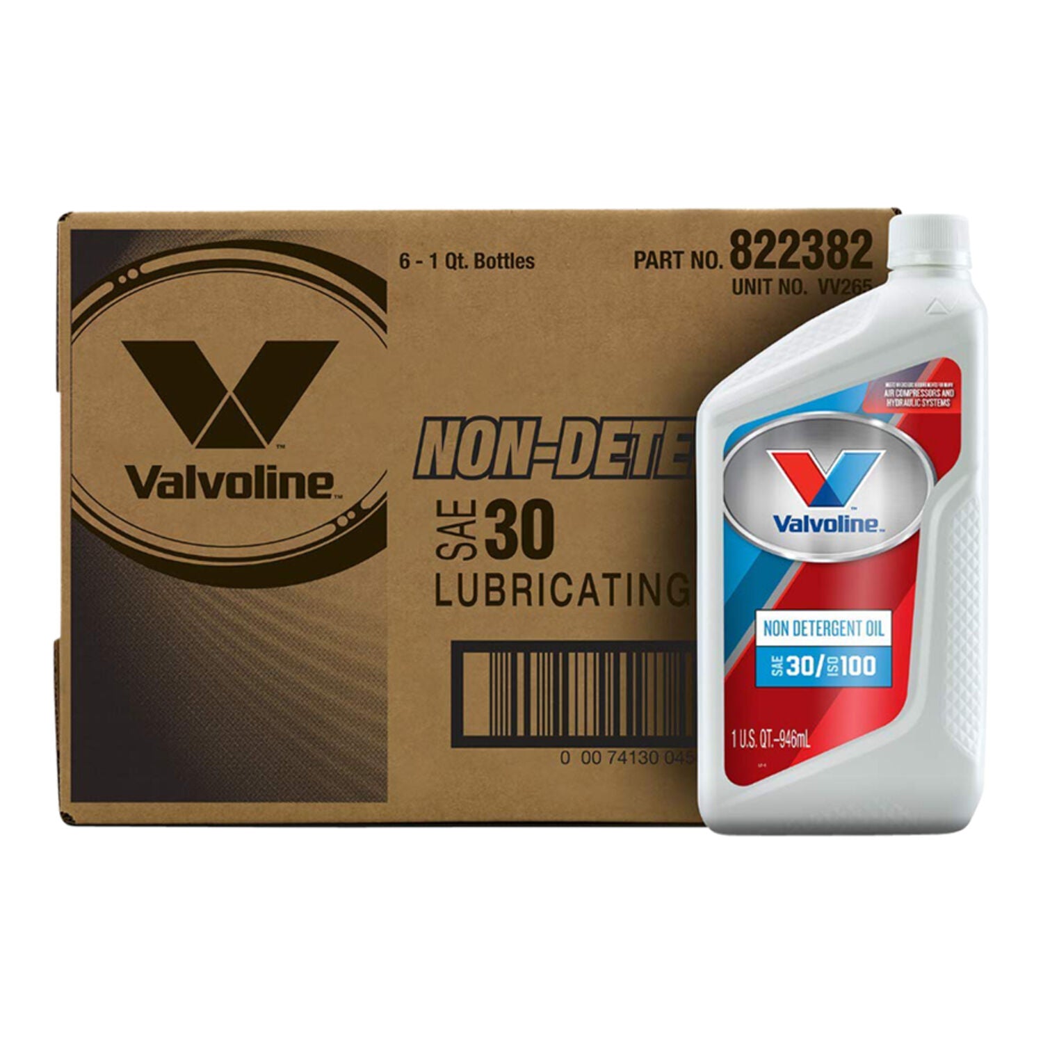 VALVOLINE - VALVOLINE NON-DET 30  6/1QT