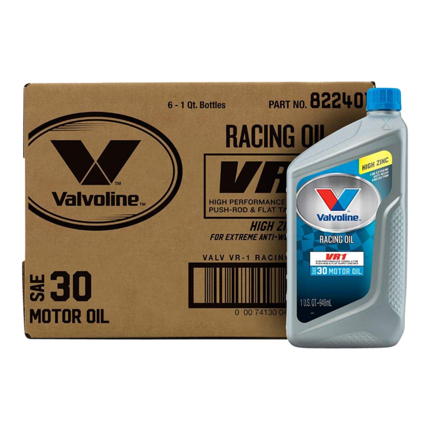 VALVOLINE - VALVOLINE RACING 30  6/1QT