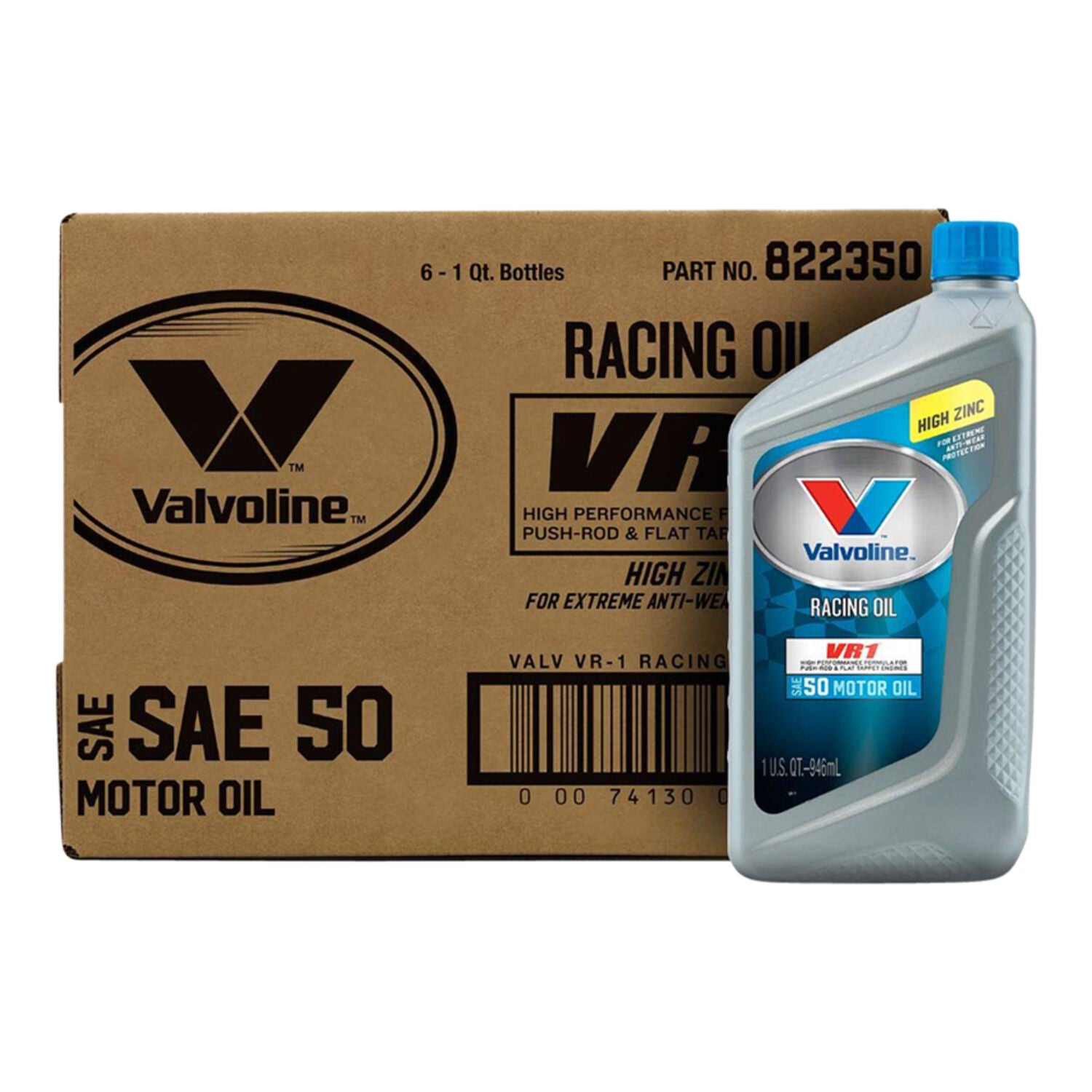 VALVOLINE - VALVOLINE RACING 50  6/1QT