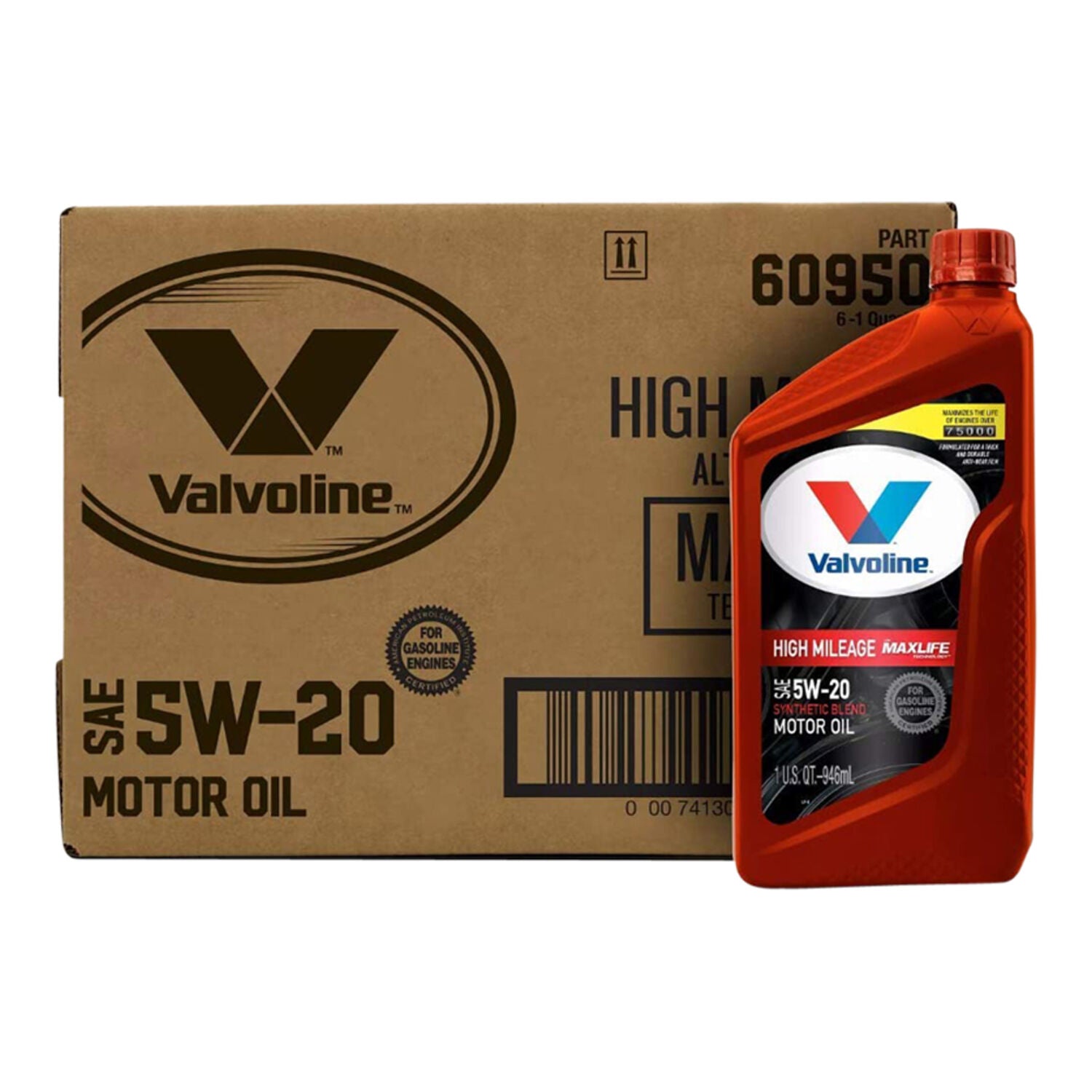 VALVOLINE - VALVOLINE MAXLIFE 5W20 6/1QT