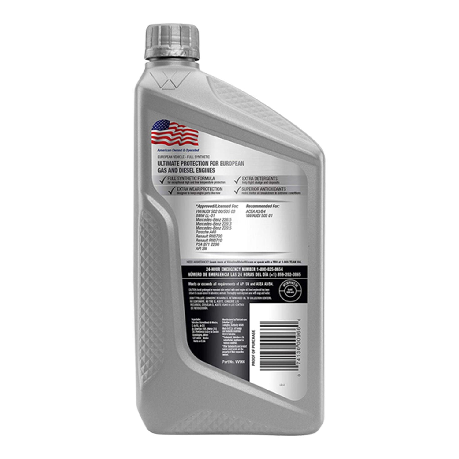 VALVOLINE - VALVOLINE SYN POWER 5W40 6/1QT