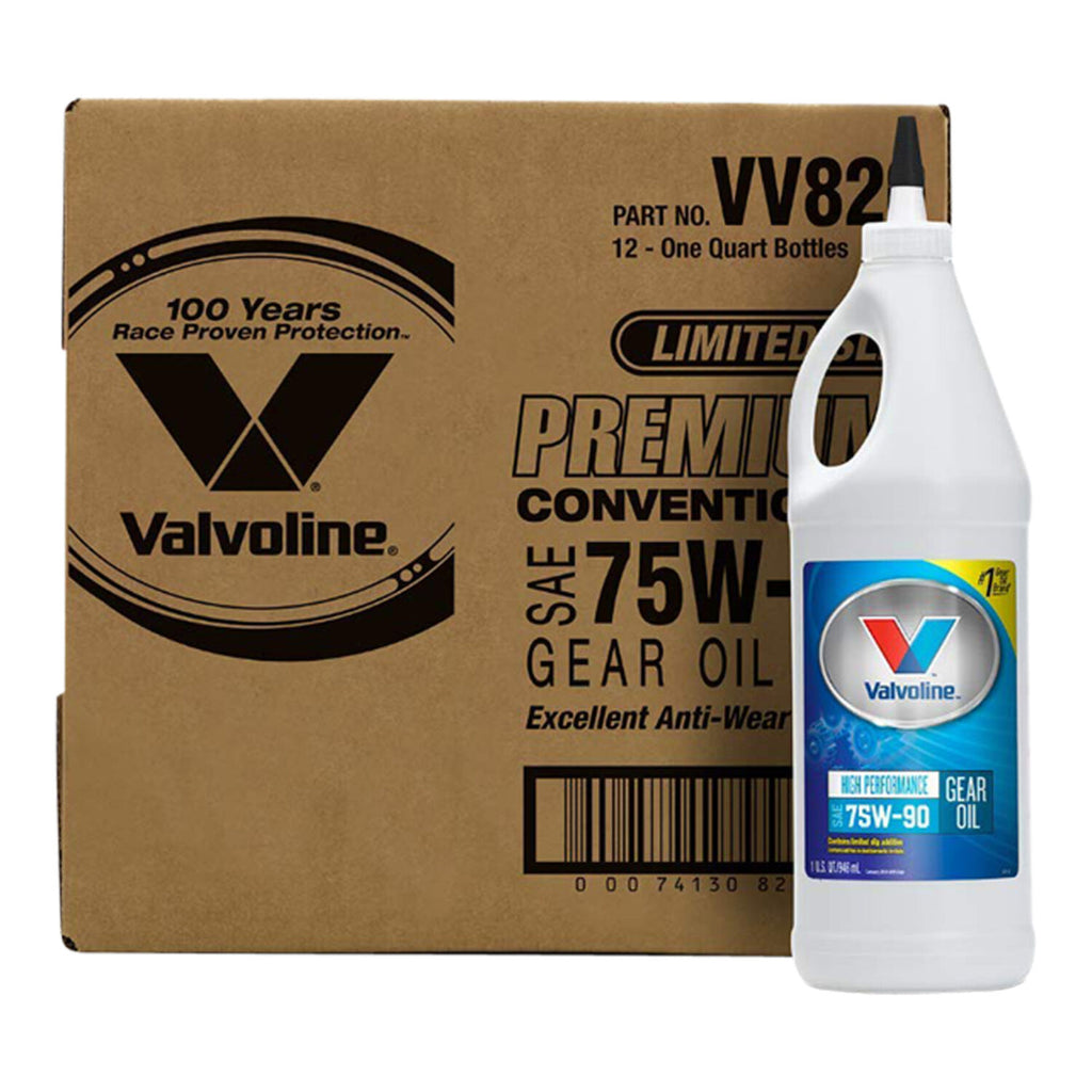 VALVOLINE - VALV HP GEAR OIL 75W90 12/1QT