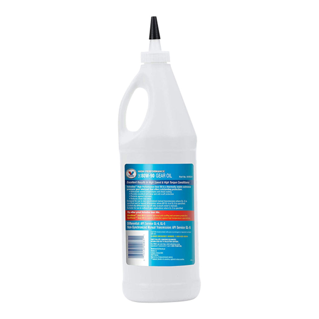 VALVOLINE - VALVOLINE 80W90 GEAR OIL 12/1QT