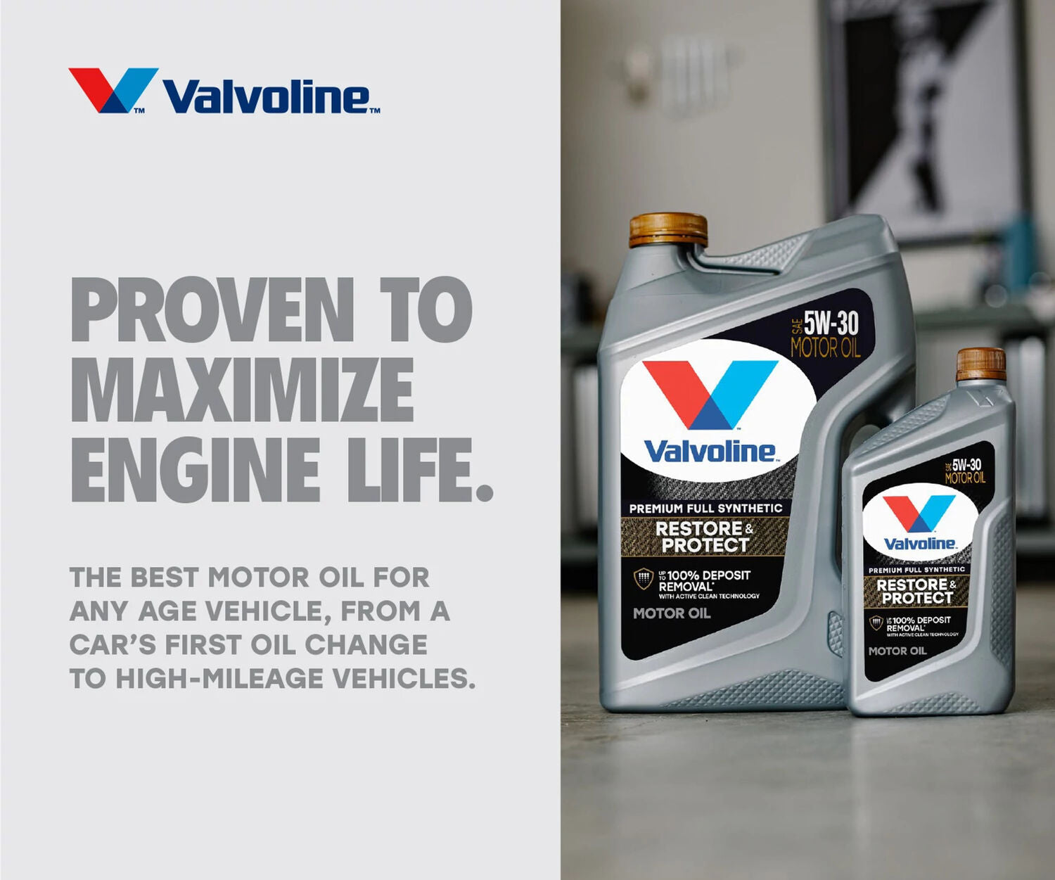 VALVOLINE - VALVOLINE R & P FSYN5W20 3/5QT