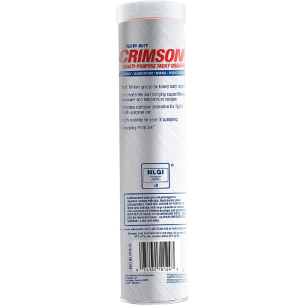 VALVOLINE - VALV CRIMSON HD#2 GRS 10/14.1OZ