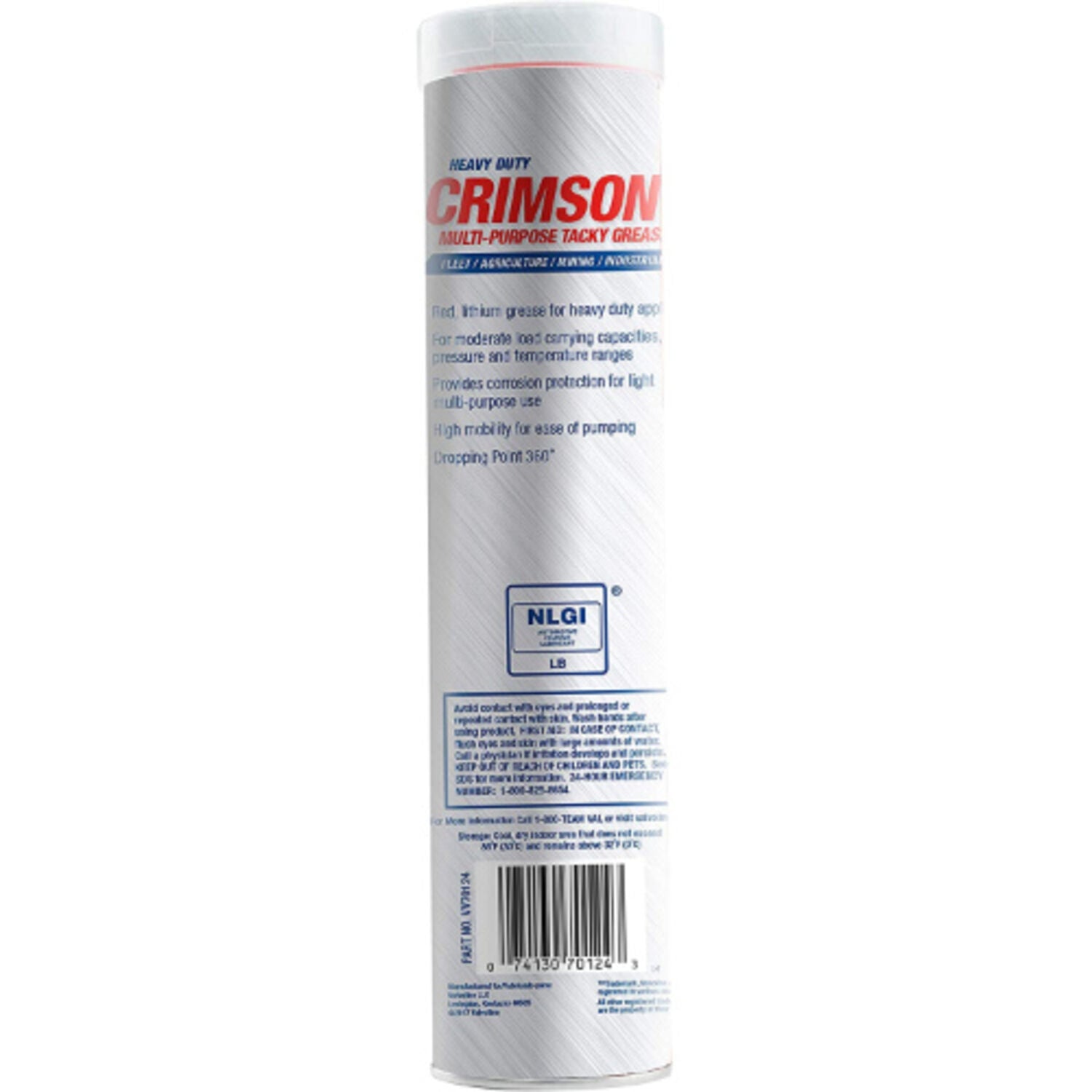 VALVOLINE - VALV CRIMSON HD#2 GRS 10/14.1OZ
