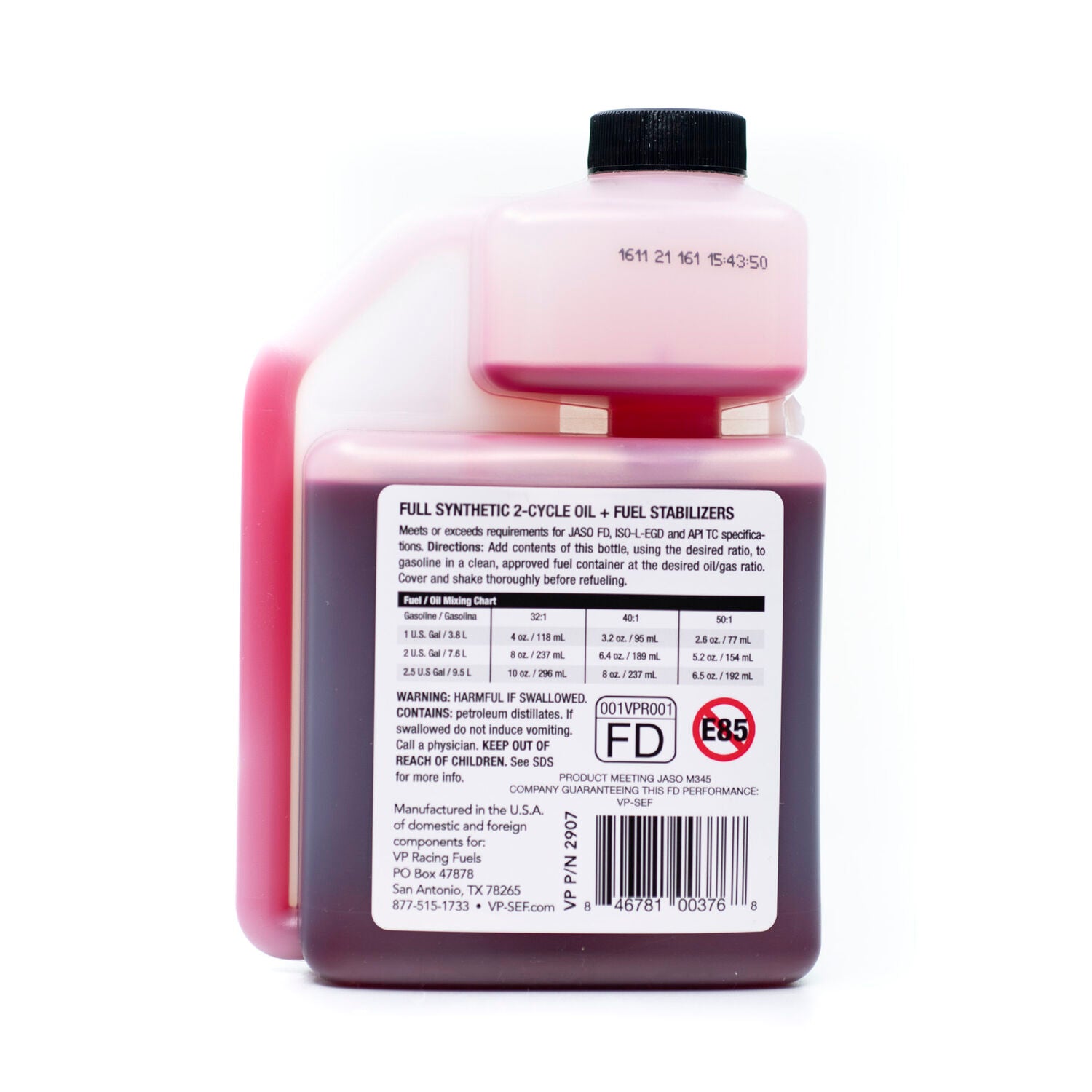 VP RACING FUELS - VP 2CYC FS 6 GAL MIX 4/16OZ