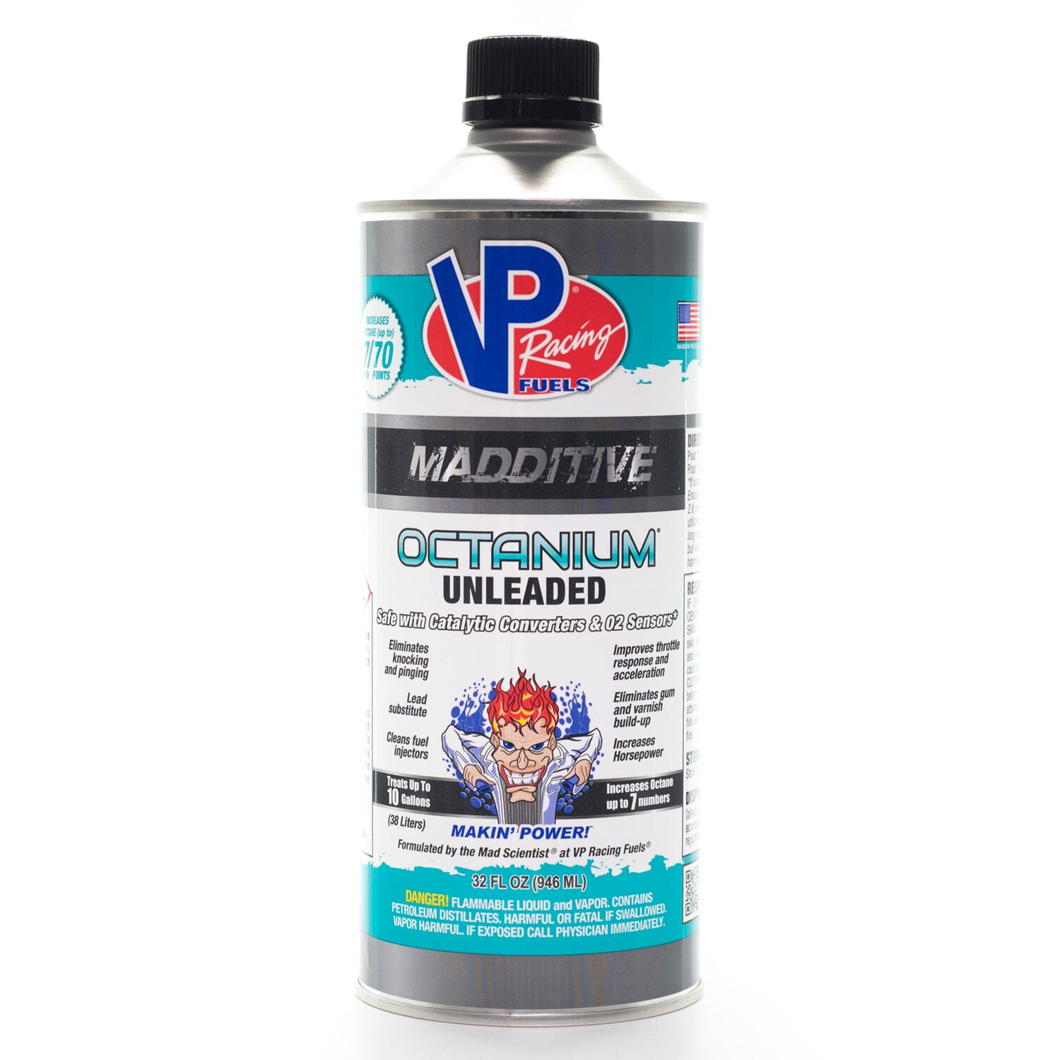 VP RACING FUELS - VP OCTANIUM UNLEADED 8/32OZ