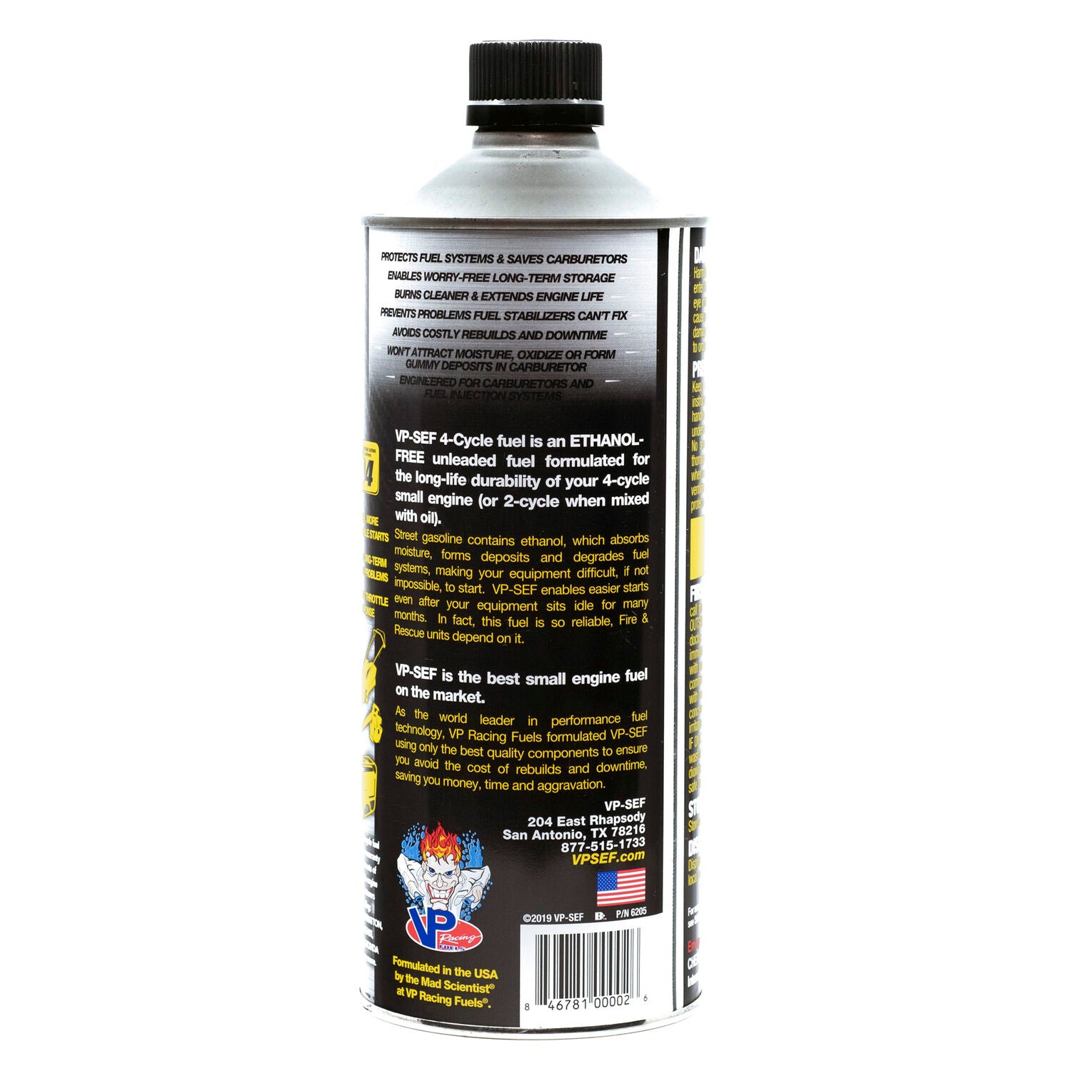 VP RACING FUELS - VP 4 CYCLE FUEL ETH-FR 8/32 OZ