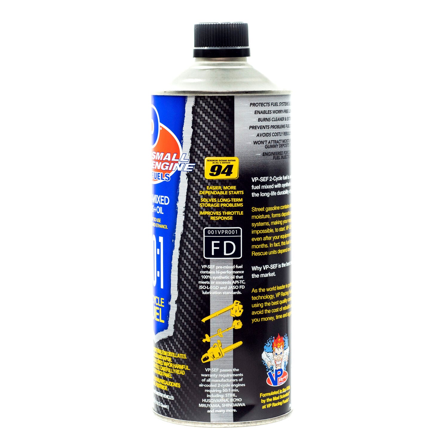VP RACING FUELS - VP 50:1 PREMIXED 2CY FL 8/32 OZ