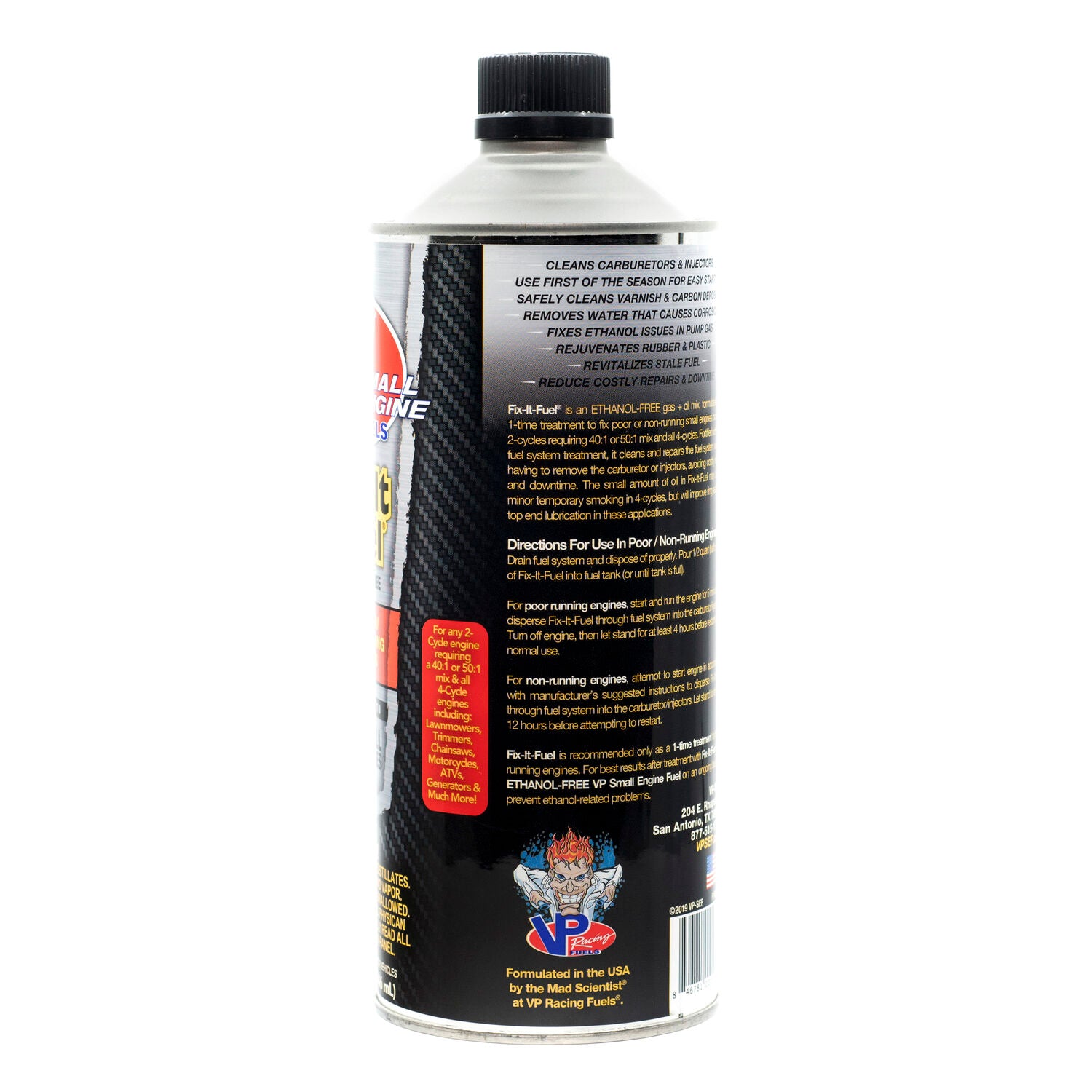 VP RACING FUELS - VP FIX-IT FUEL PREMIXED 8/32OZ