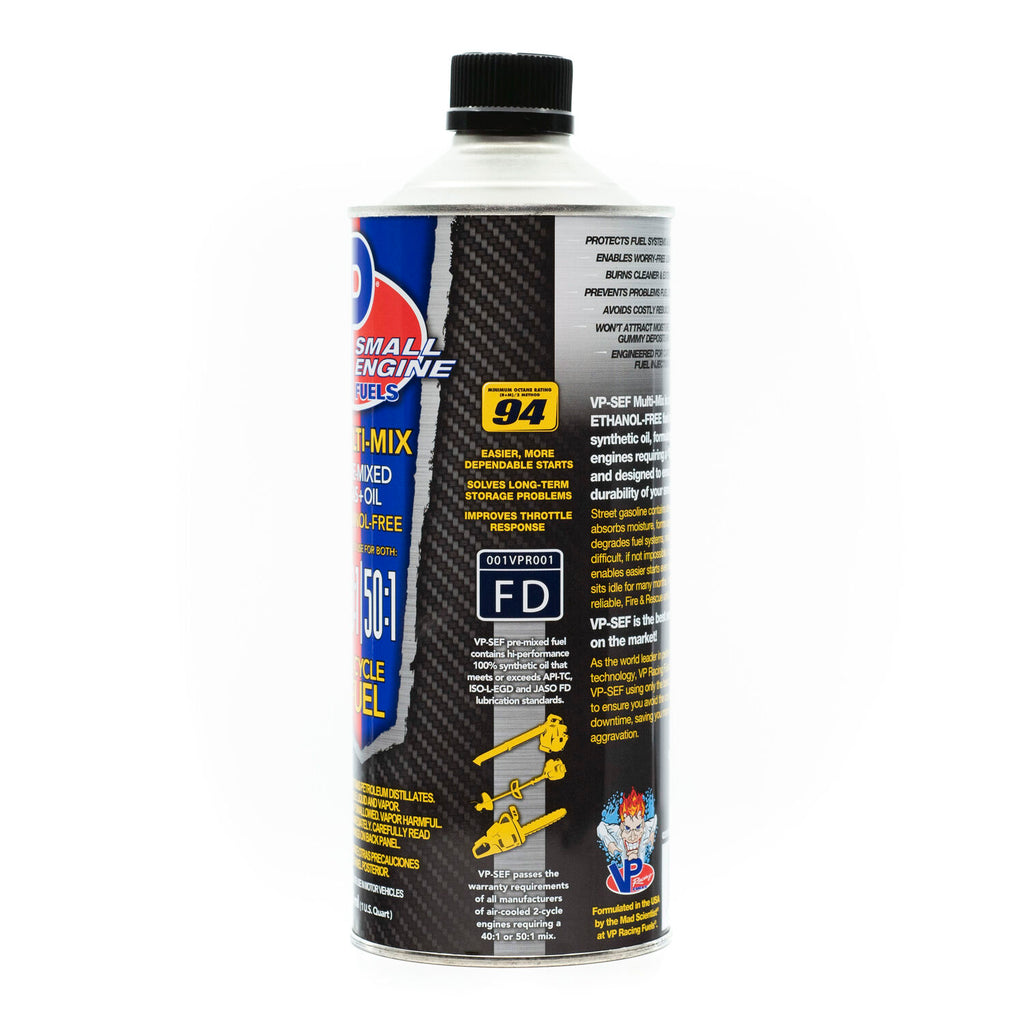 VP RACING FUELS - VP MULTI-MIX 40:1/50:1 8/32 OZ