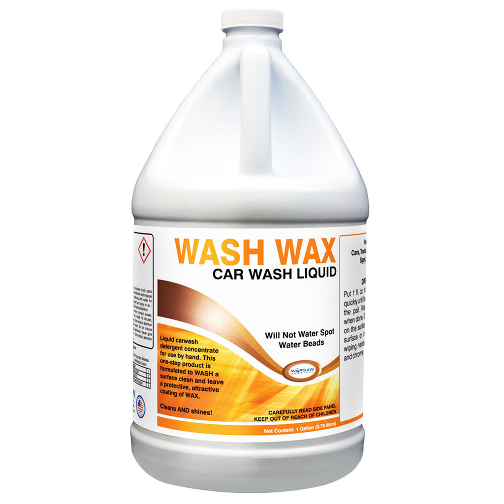 WARSAW CHEMICAL - CAR WASH/WAX LIQUID 4/1GAL
