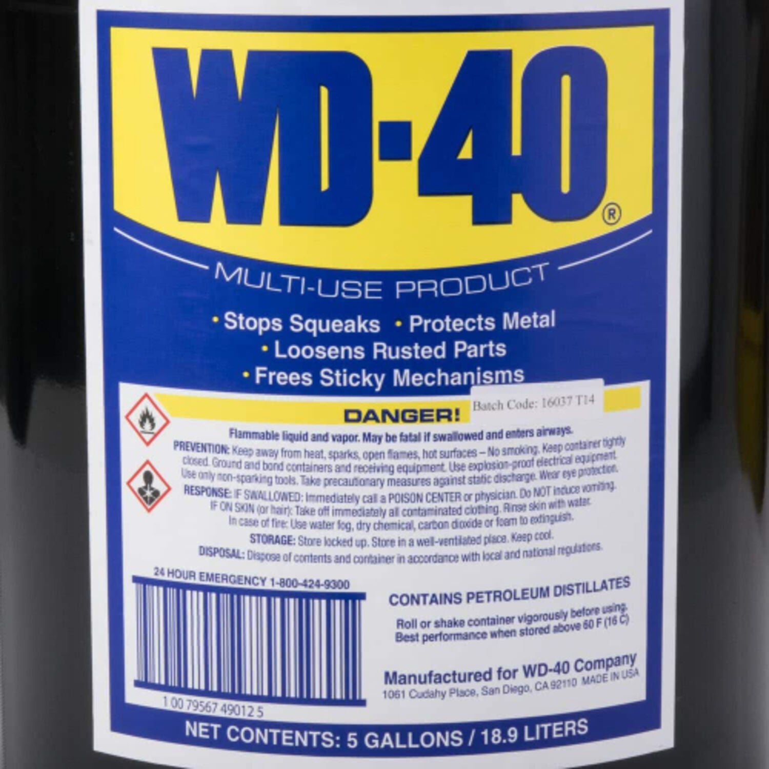 WD-40 - WD40 5-GALLON CA