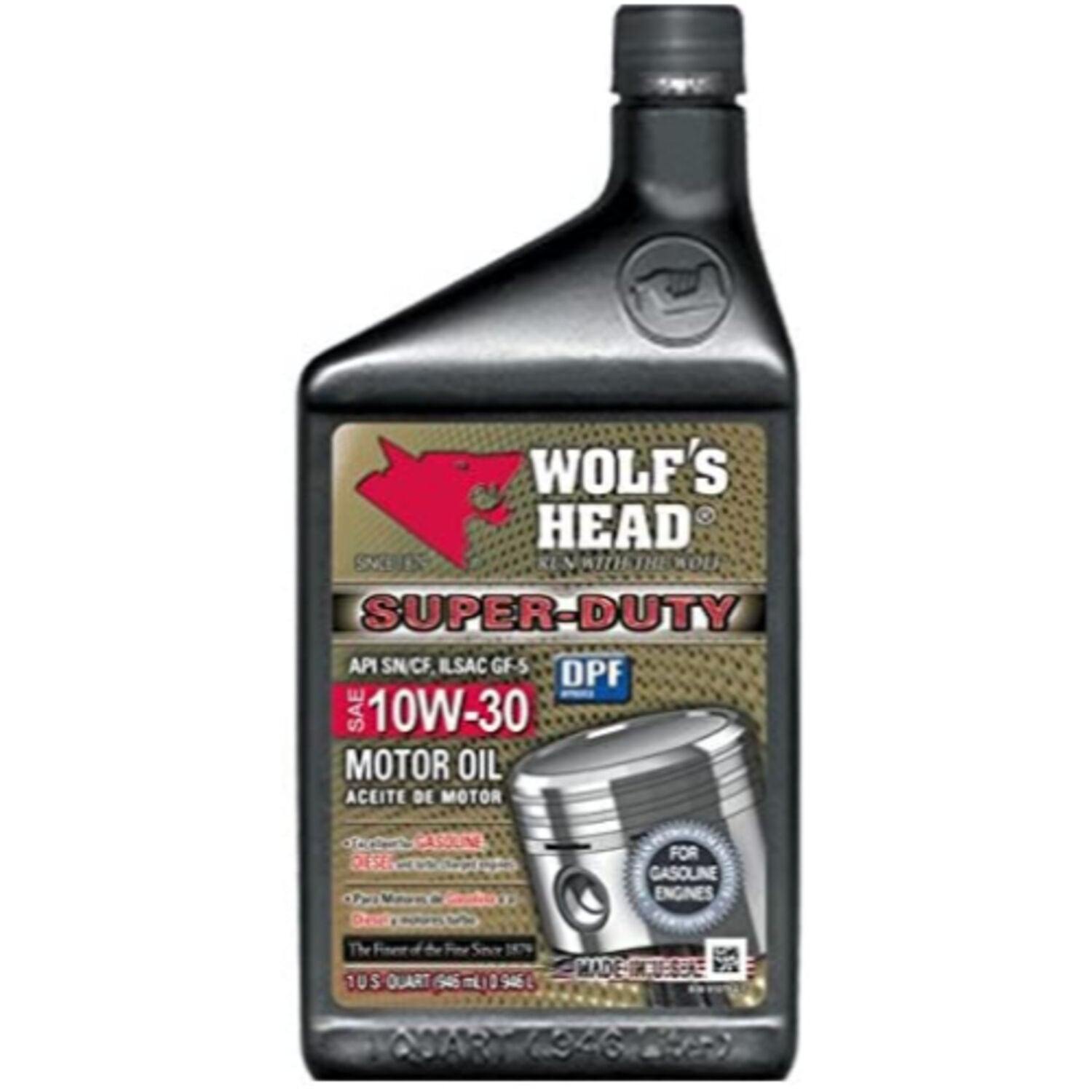 WOLF'S HEAD - WOLF'S HEAD S DUTY 10W30 12/1QT