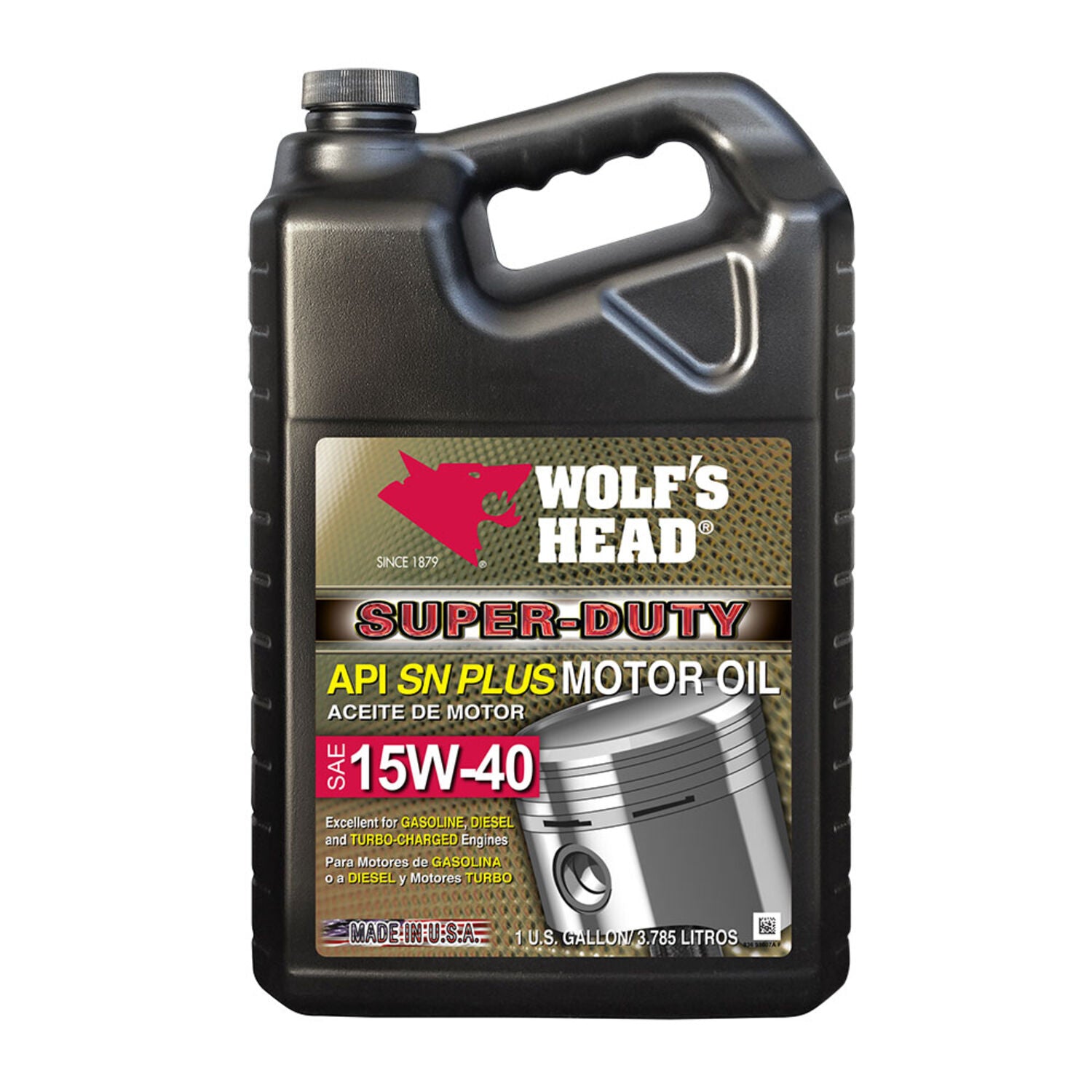 WOLF'S HEAD - WOLF'S HEAD 15W40 5 GAL