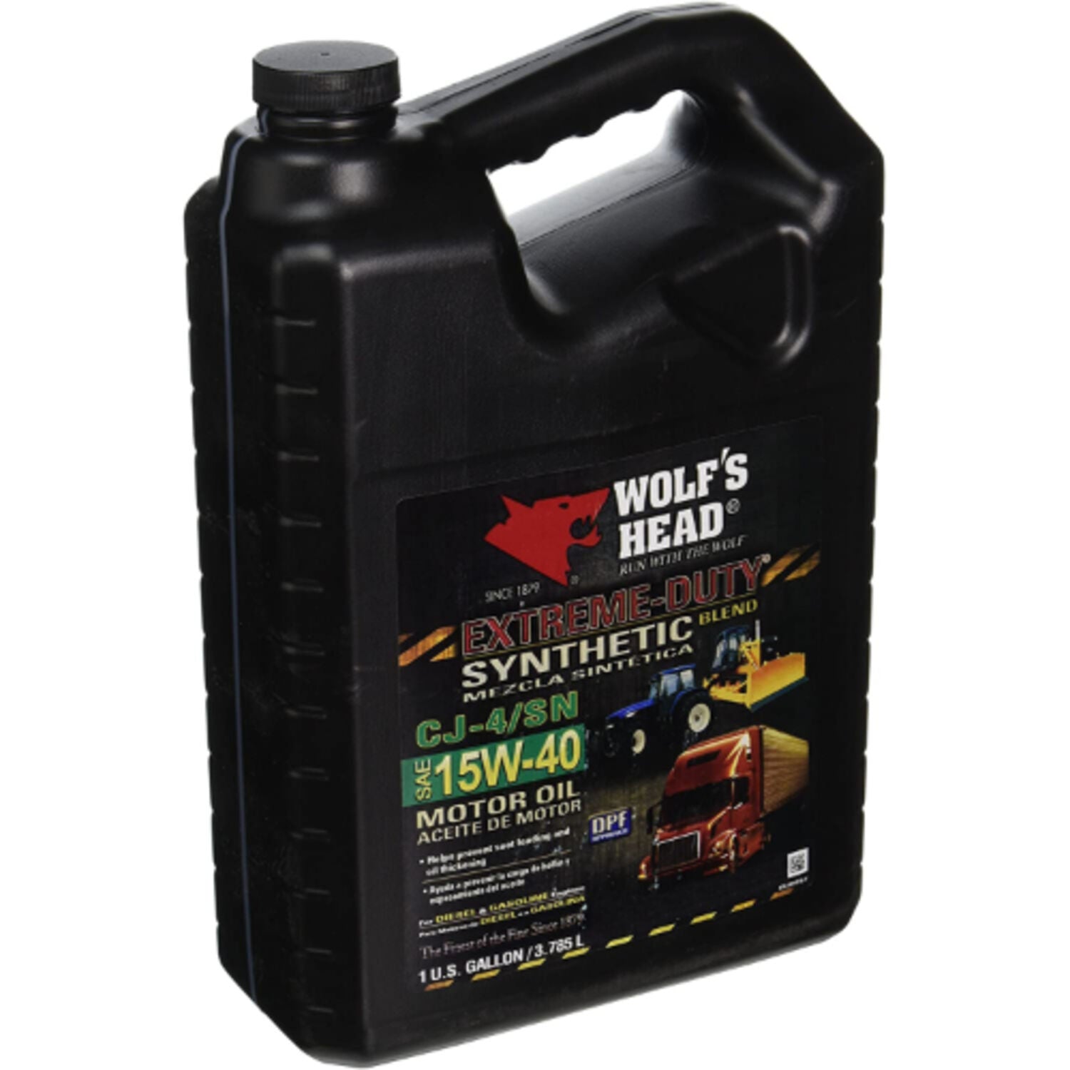 WOLF'S HEAD - WOLF'S HEAD SYN BL 15W40 4/1GAL