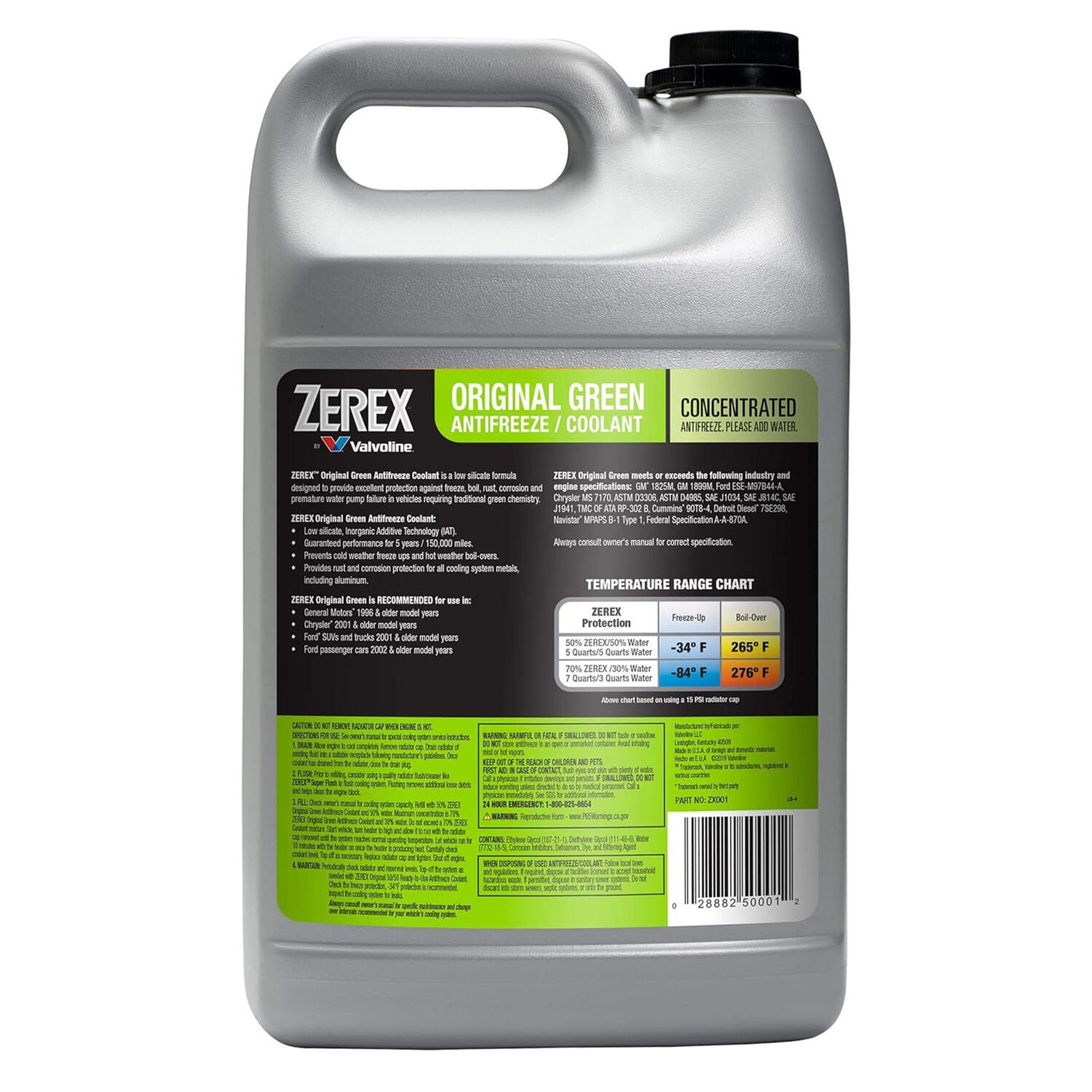 ZEREX - ZEREX ORIGINAL GREEN 6/1GL