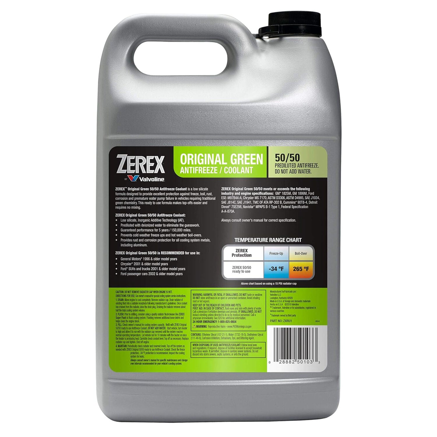 ZEREX - ZEREX ORIGINAL GREEN RTU 6/1GL